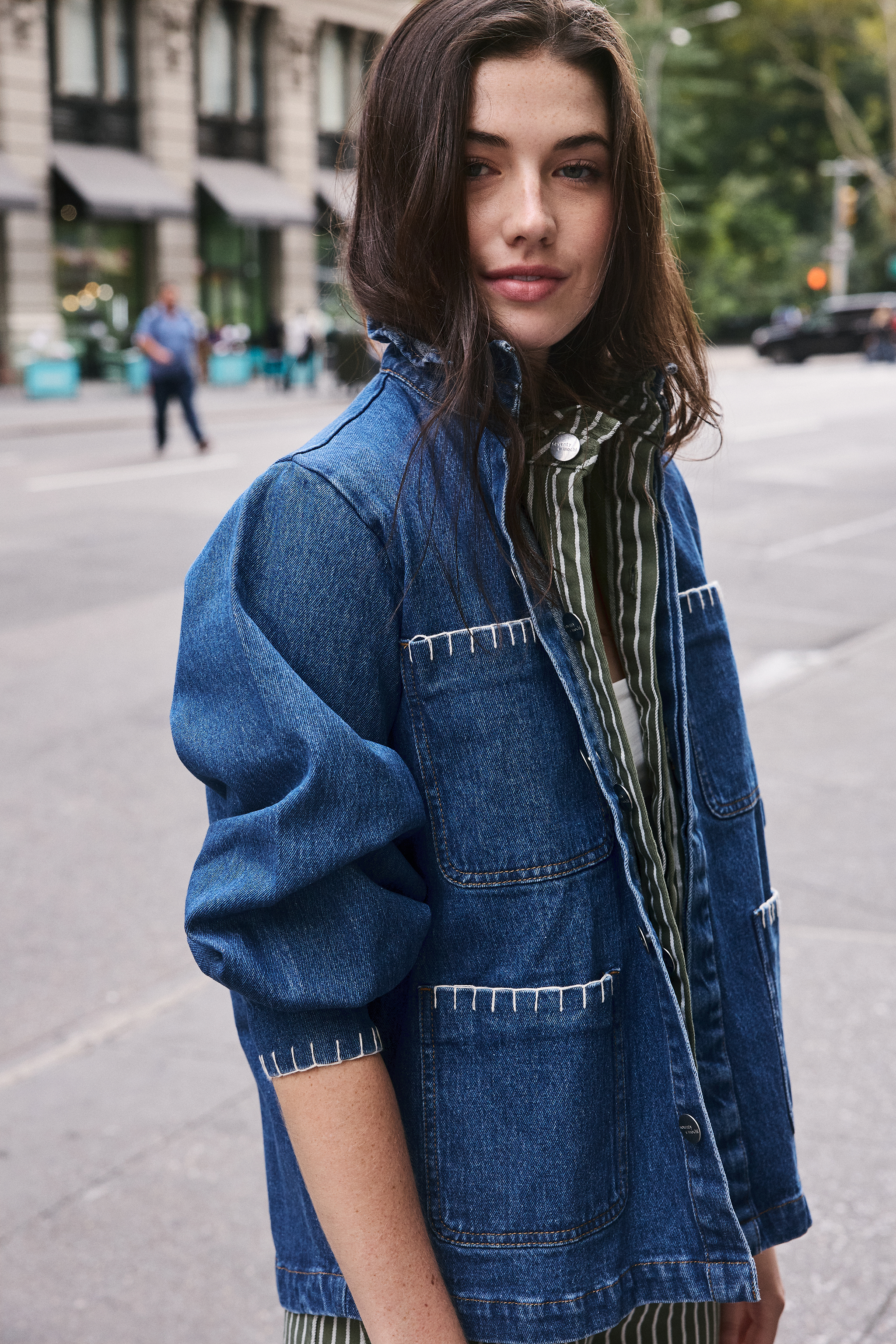 Pablo Denim Jacket in Vintage Americana