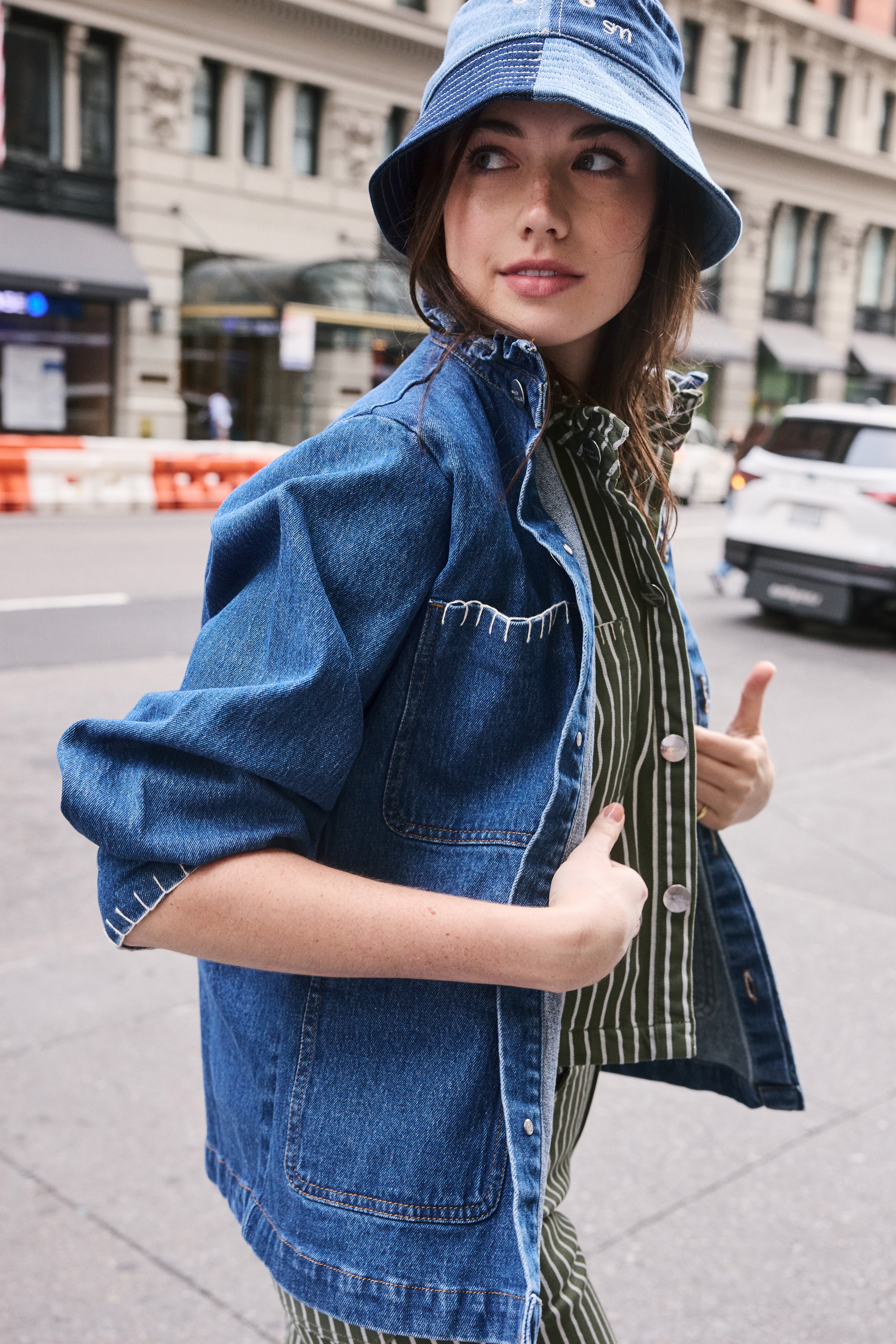 Pablo Denim Jacket in Vintage Americana
