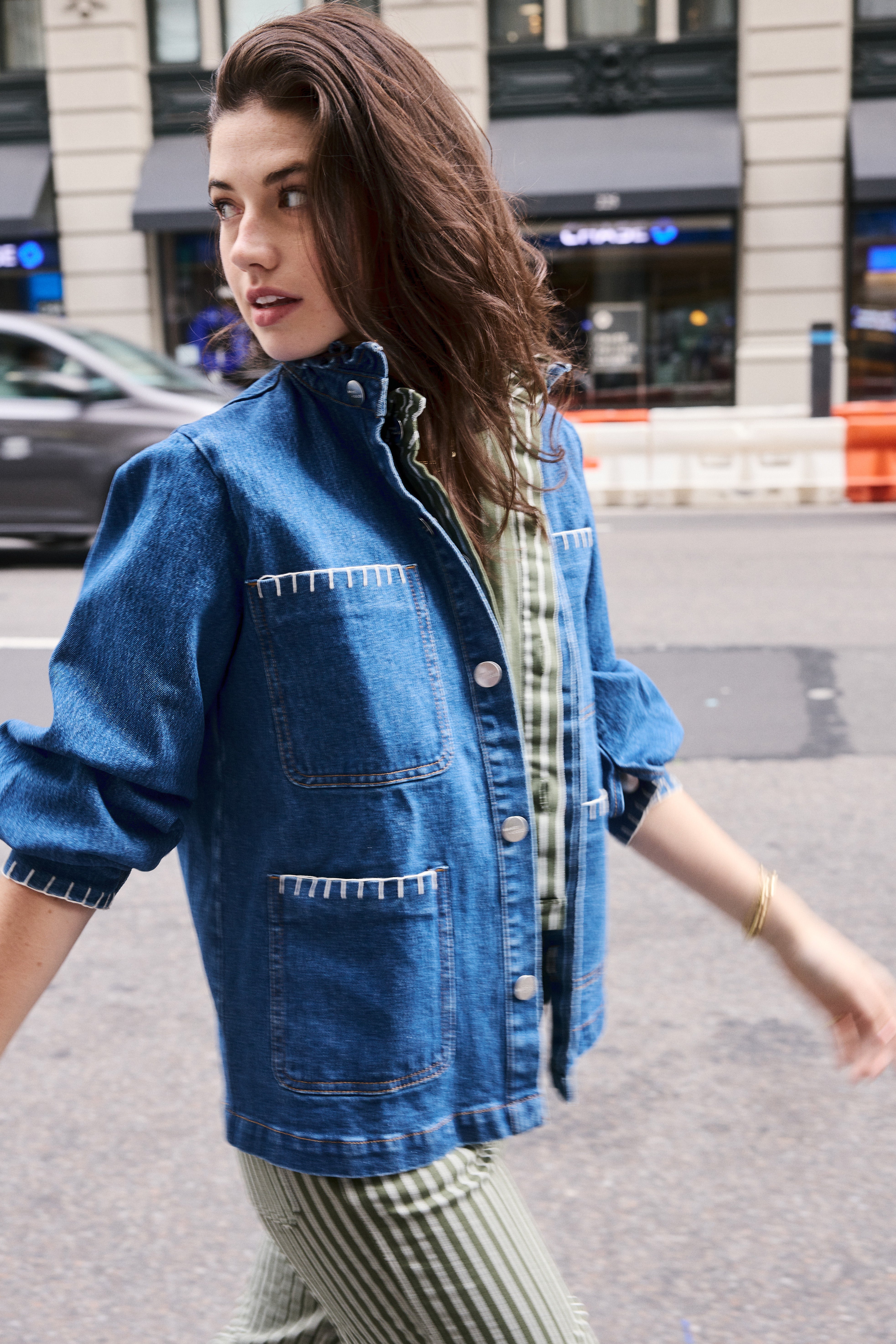 Pablo Denim Jacket in Vintage Americana