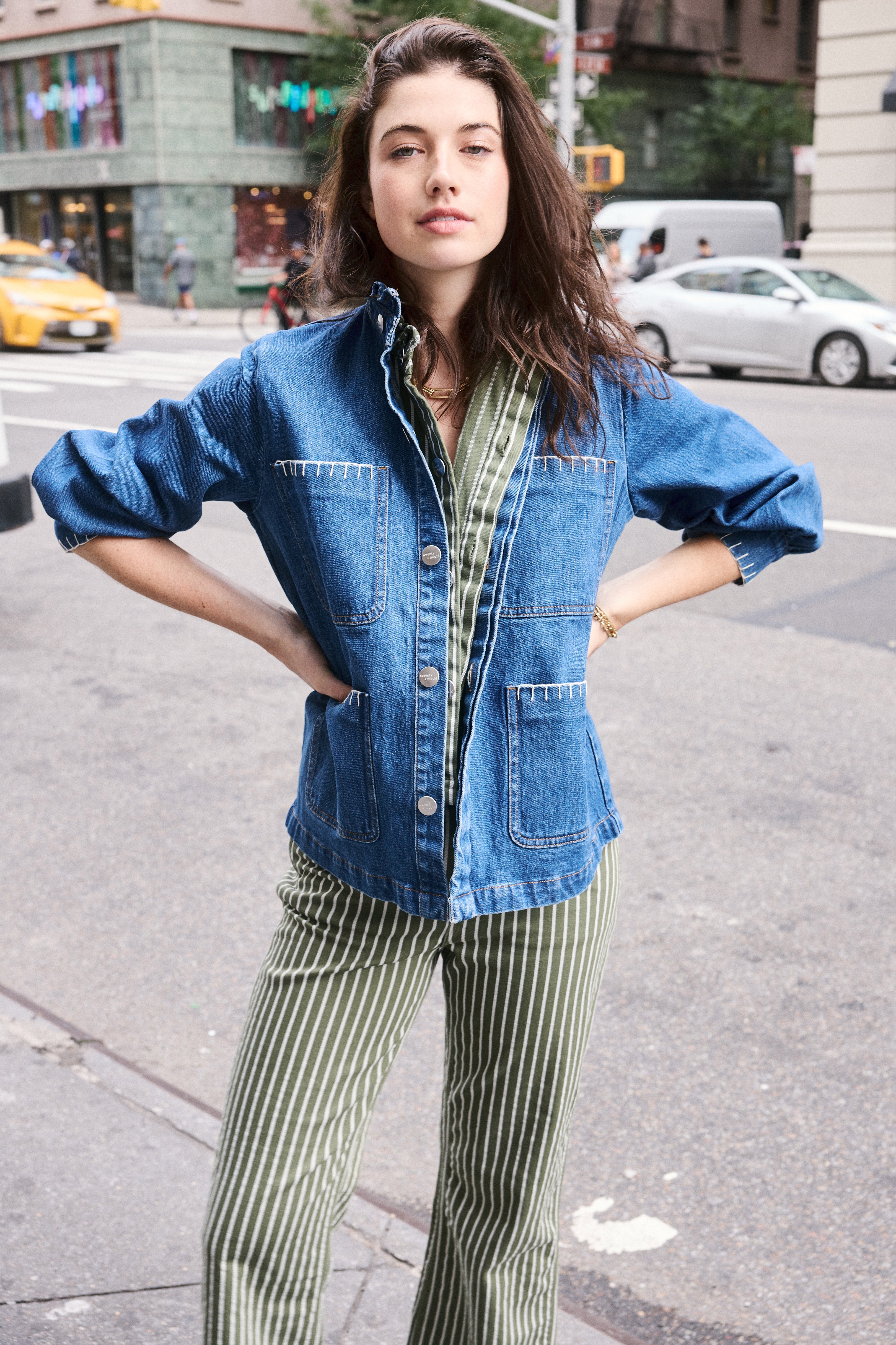 Pablo Denim Jacket in Vintage Americana
