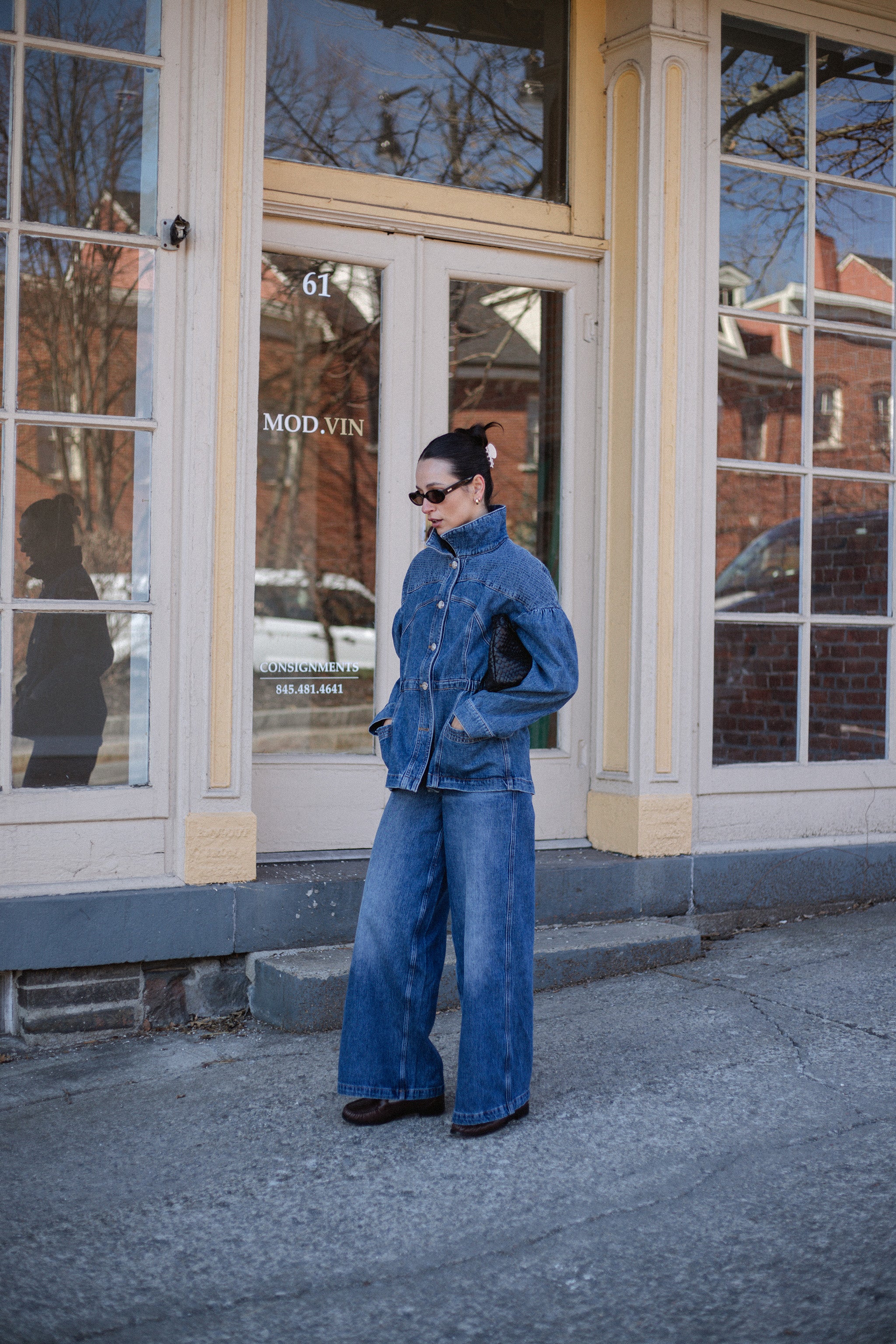 Bay Wide Leg Jean in Idaho