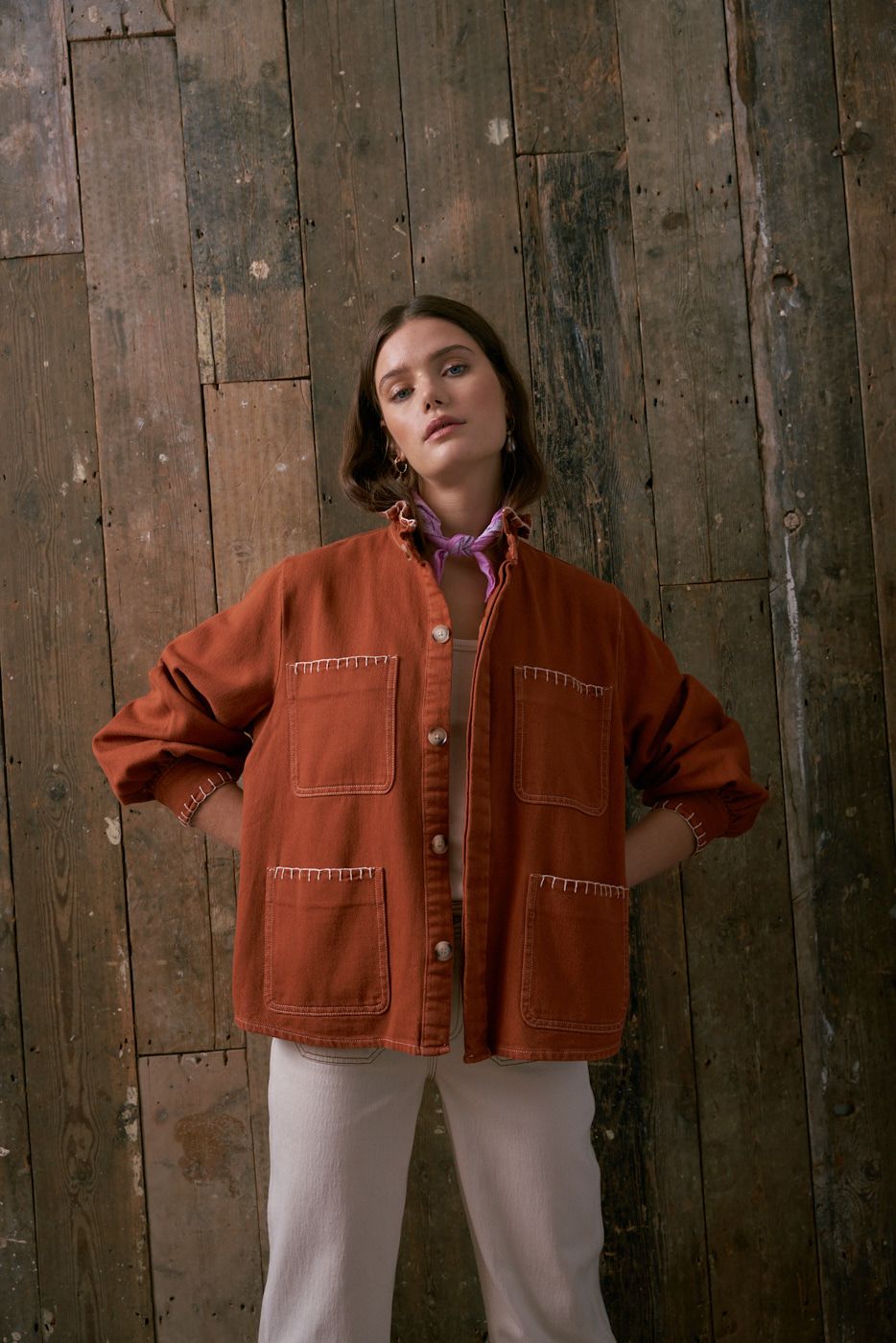Pablo Jacket in Caramel - seventy + mochi
