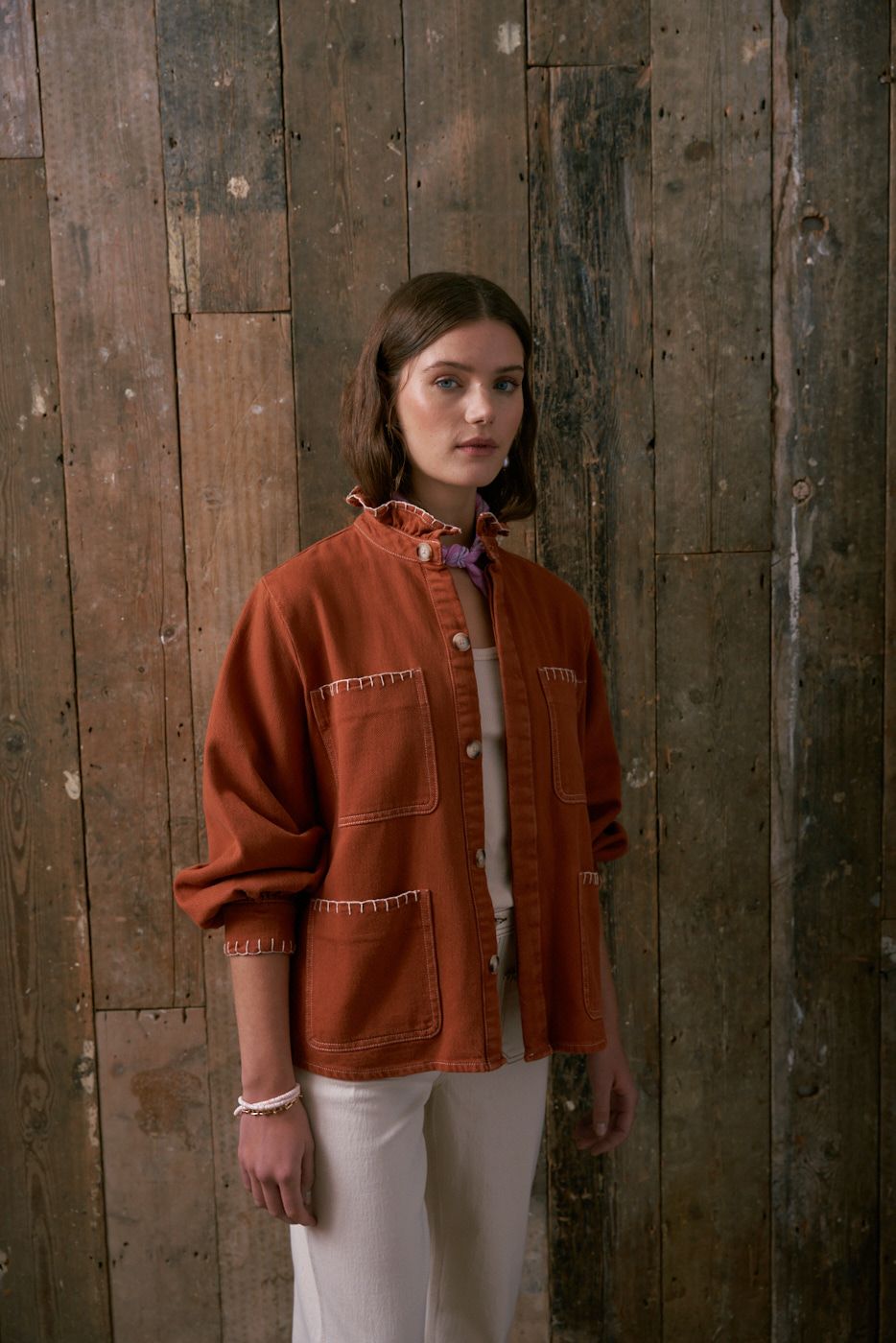 Pablo Jacket in Caramel - seventy + mochi