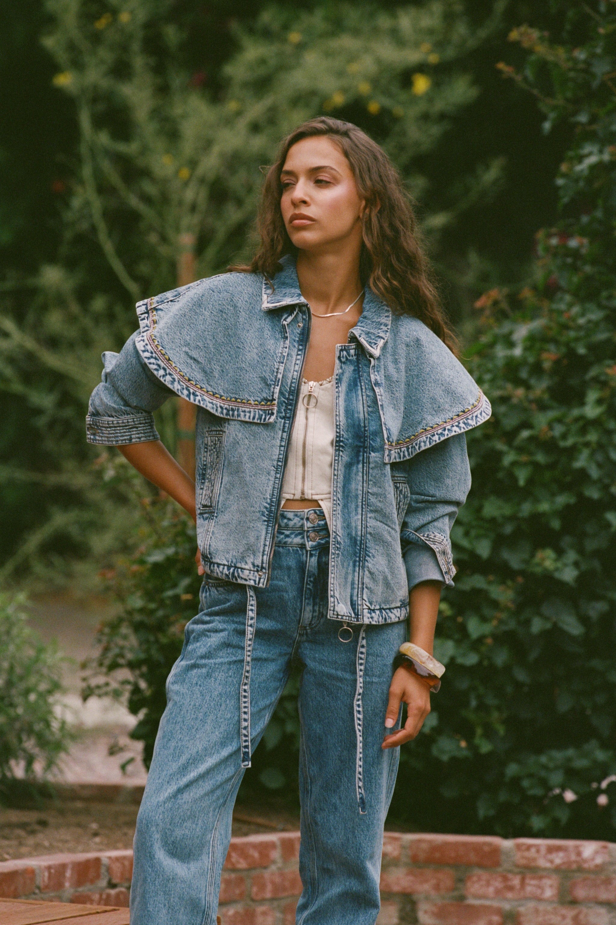 Fara Jacket in Newport