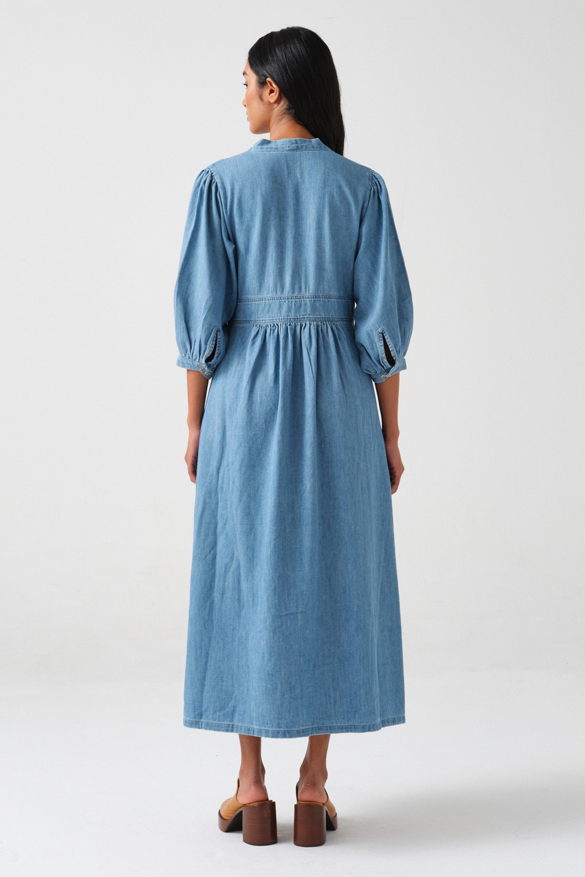 Audrey Dress in Mid Vintage