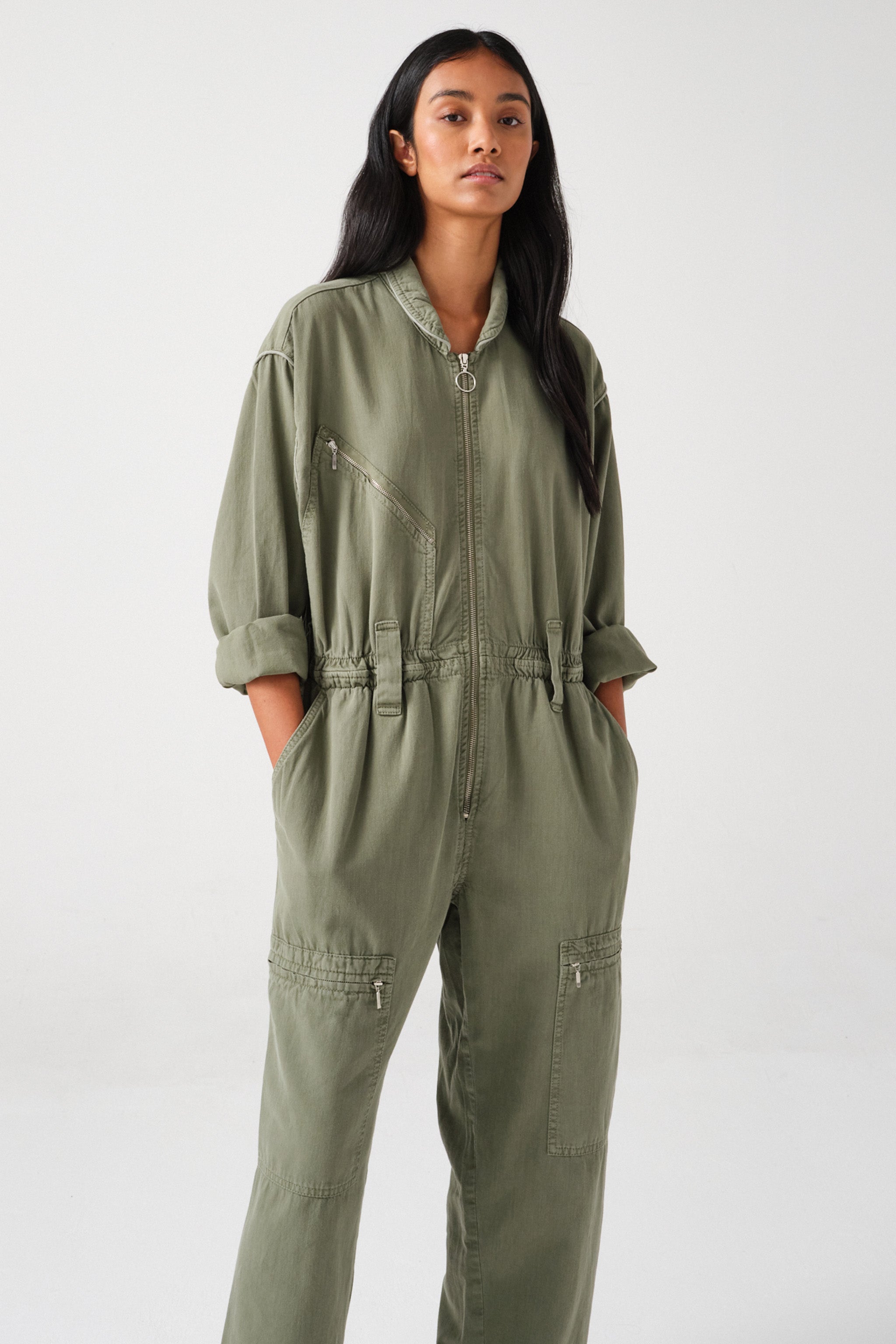 Amelia All in One in Moss