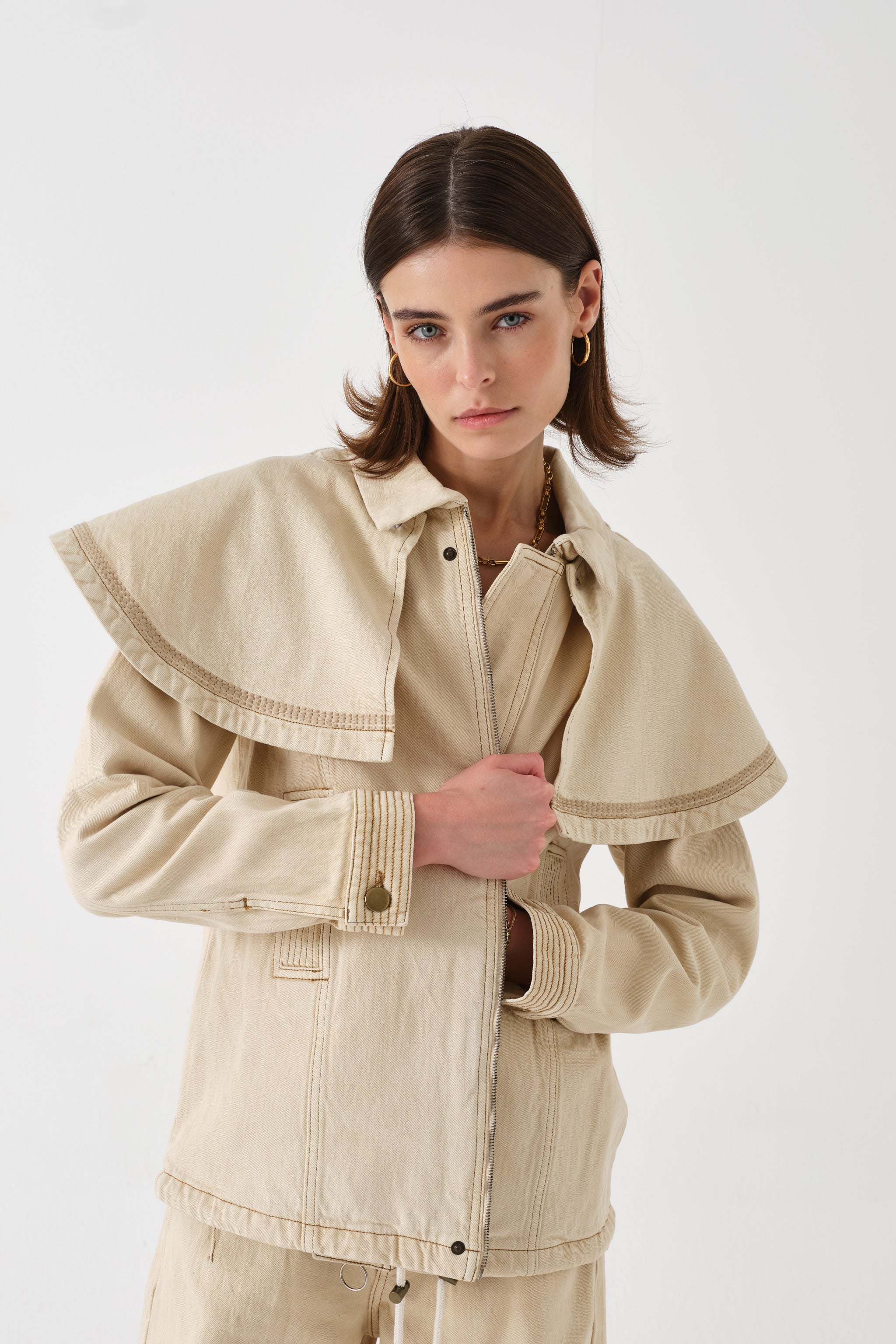 Fara Jacket in Vanilla