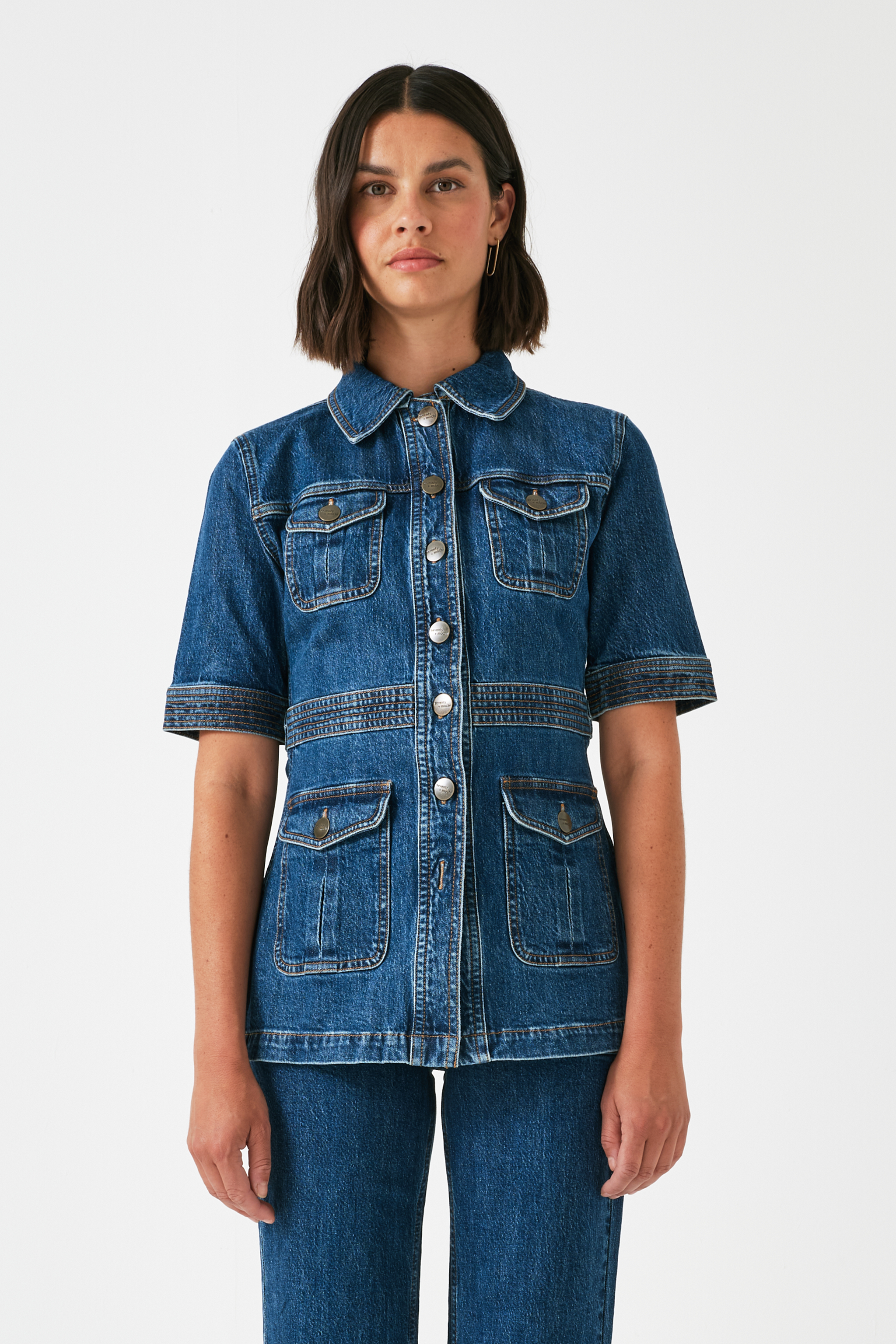 ALANUI】moonrise tie-dyed denim ジャケット ALANUI Moonrise ALANUI】moonrise tie-dyed denim ジャケット ALANUI Moonrise