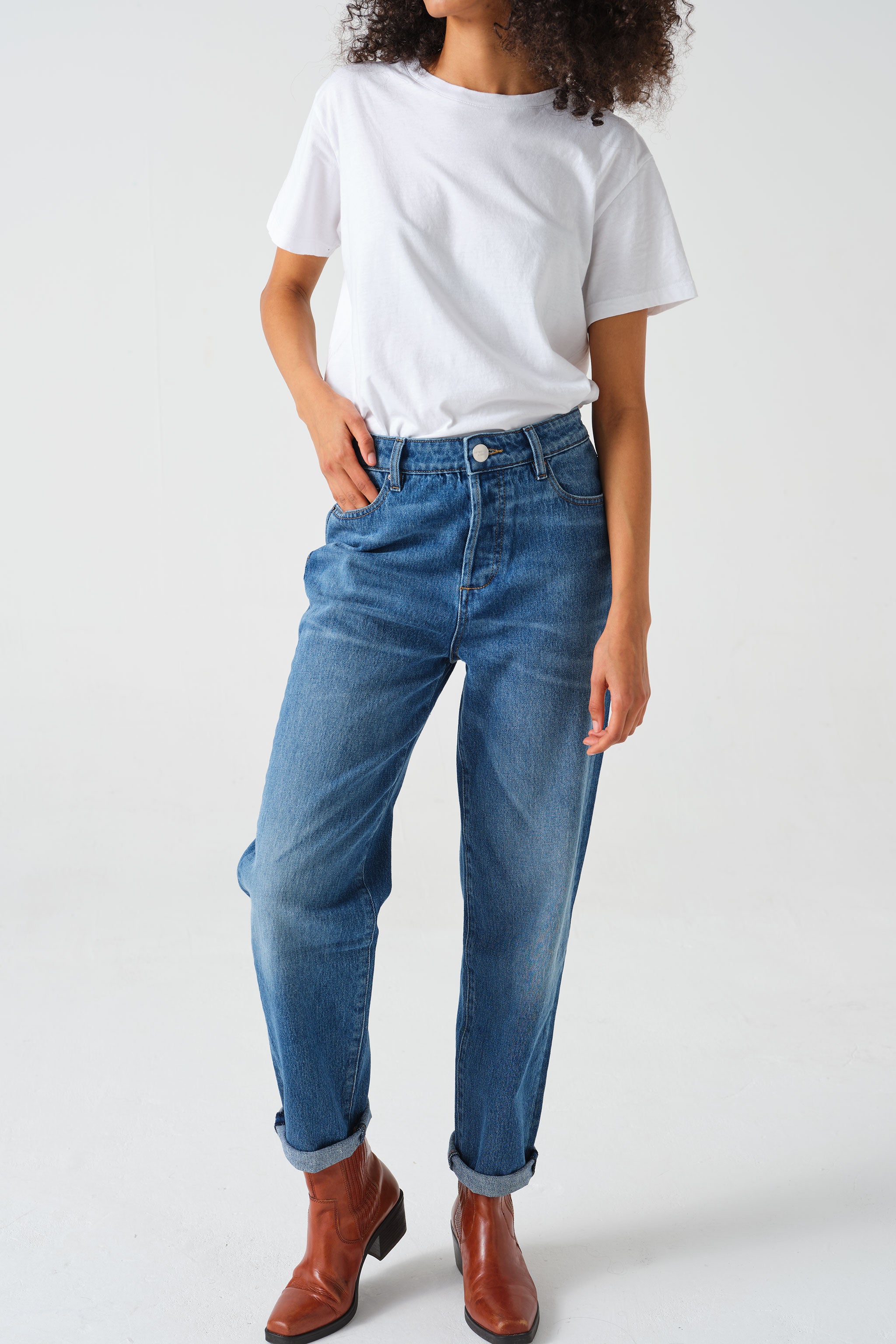 Bobbi Boyfriend Jean in Desert Vintage Americana