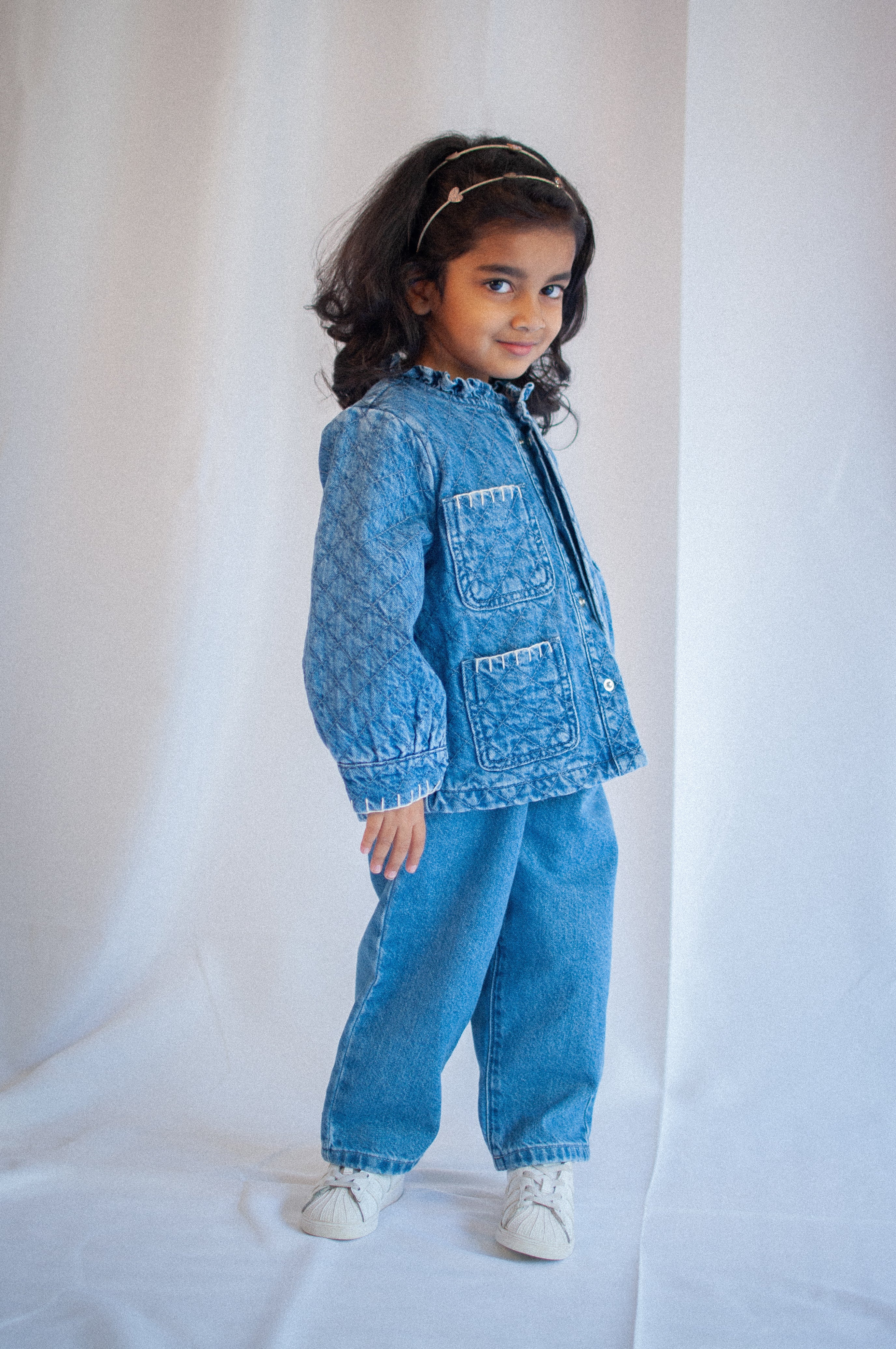 Girl's Quilted Pablo Jacket in Rodeo