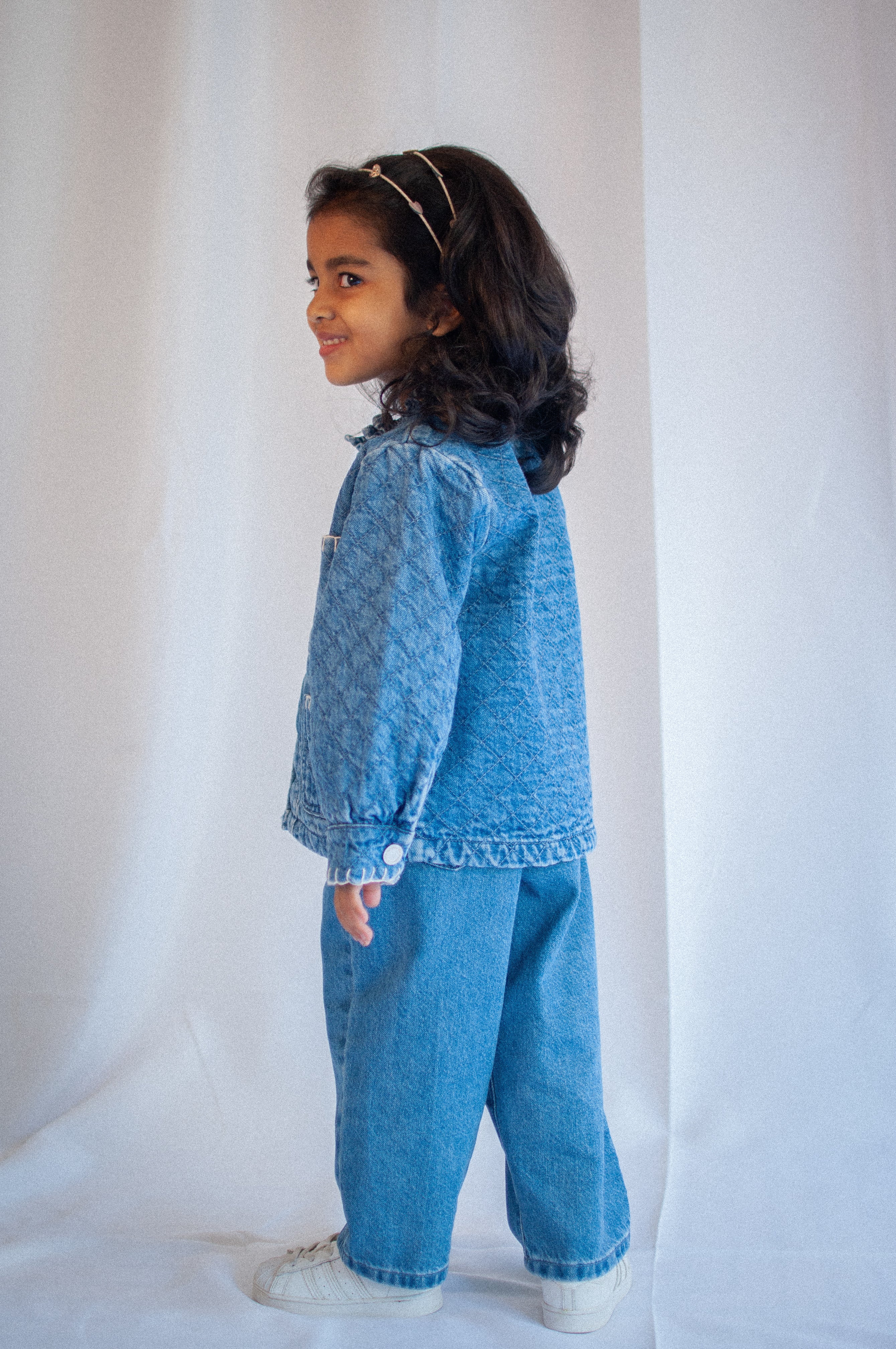 Girl's Quilted Pablo Jacket in Rodeo