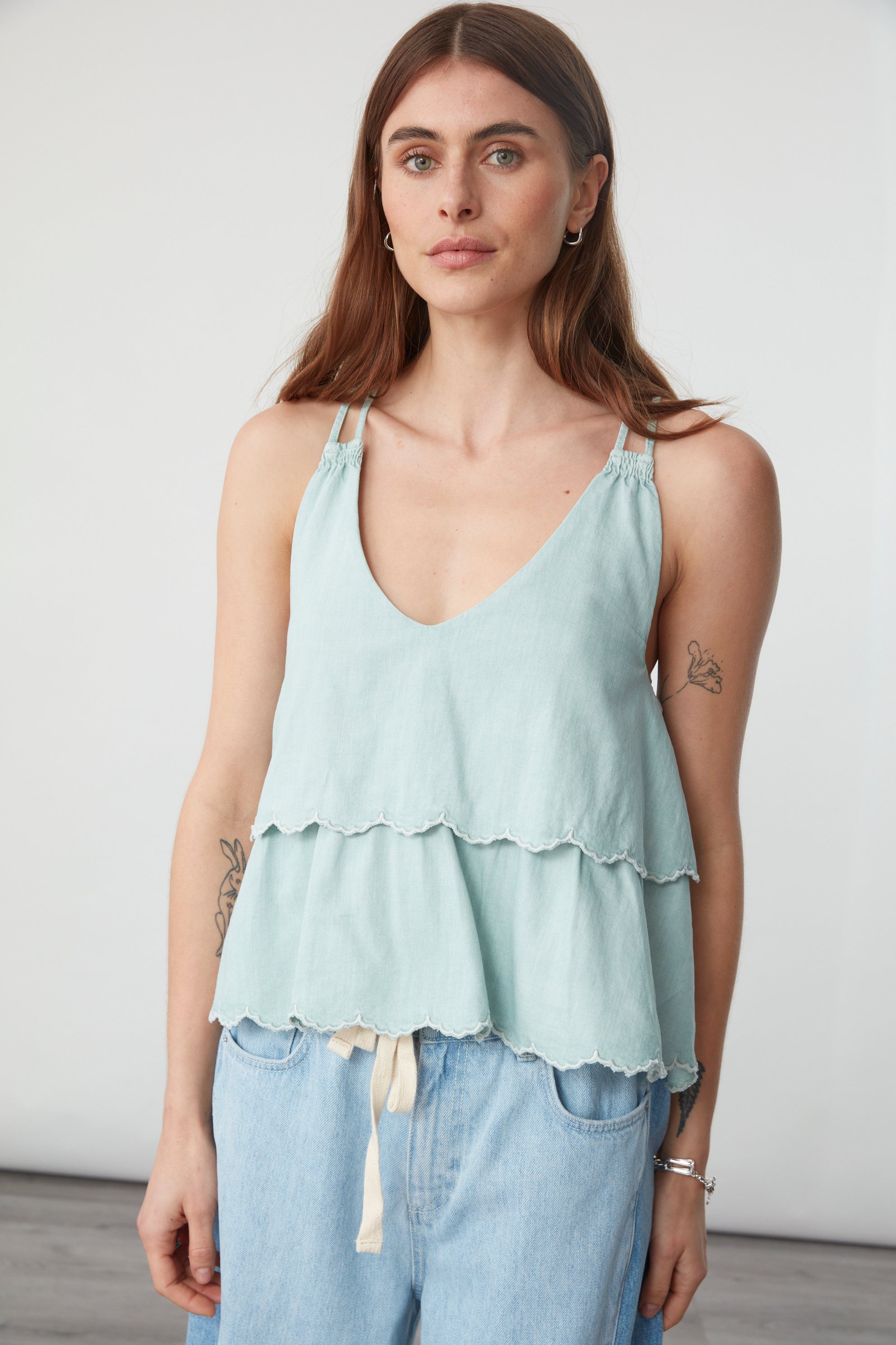 Gilly Vest In Sage