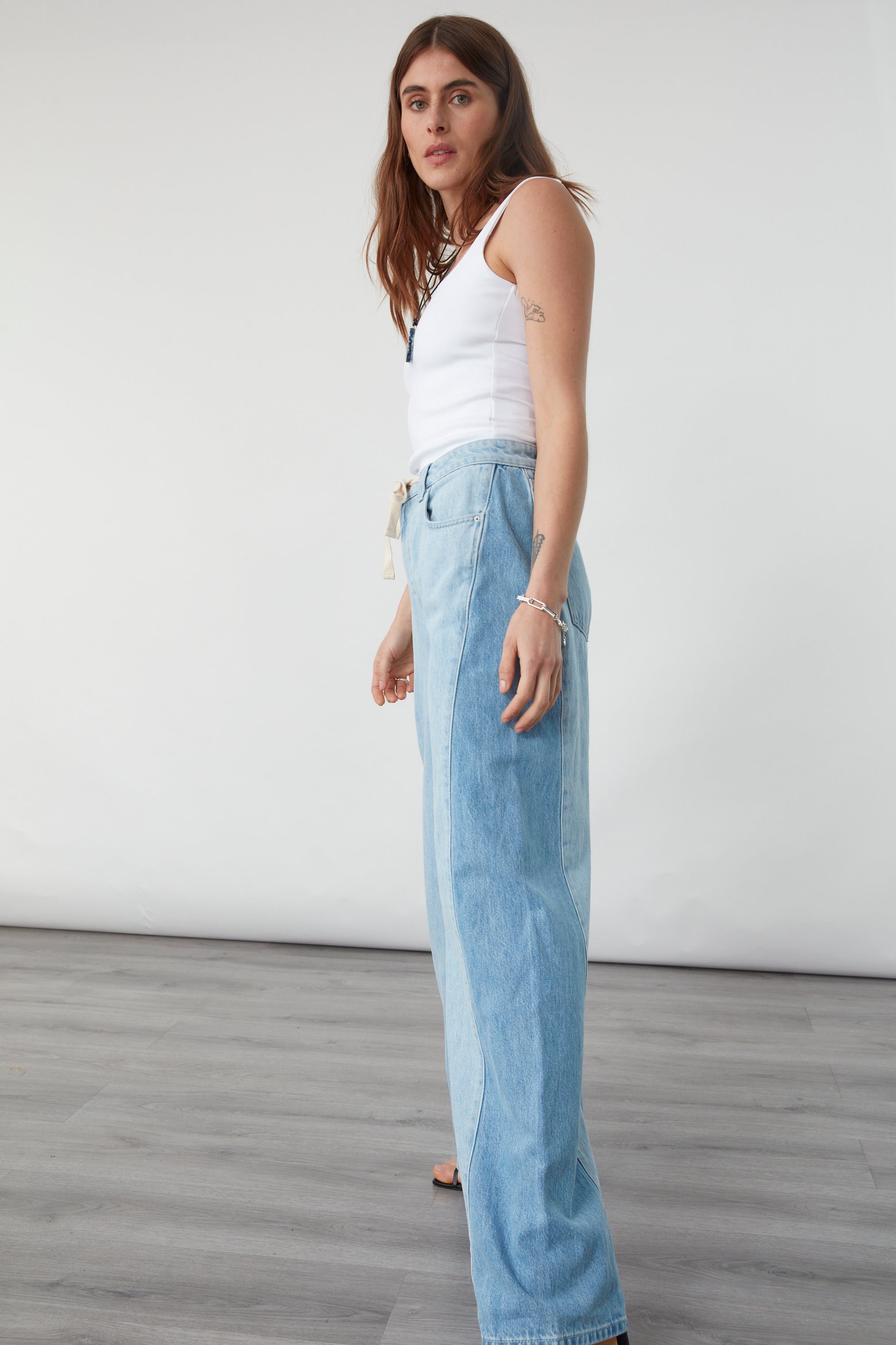 Blake Jean In Two Tone Frost