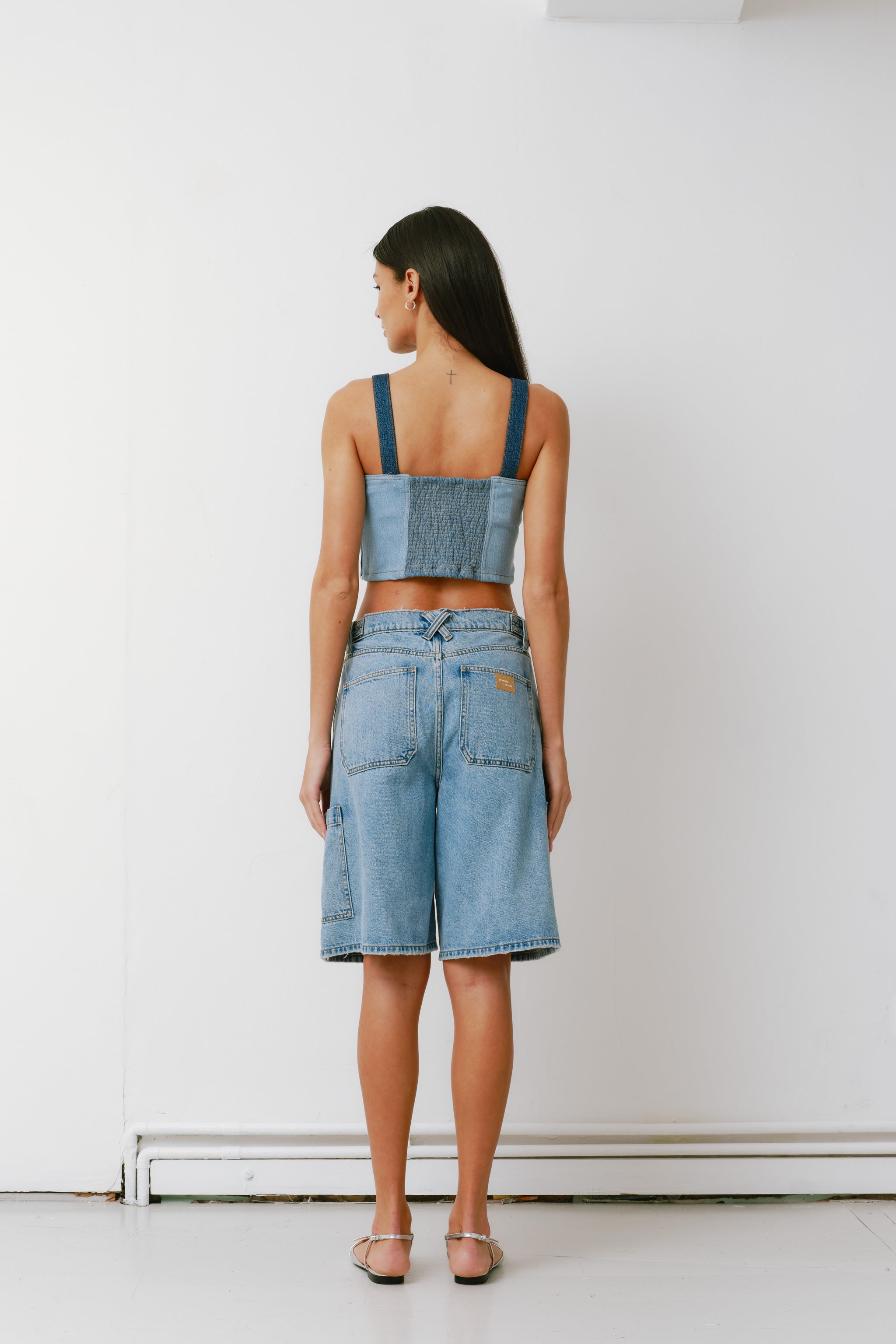 Ali Denim Board Short in Weekender