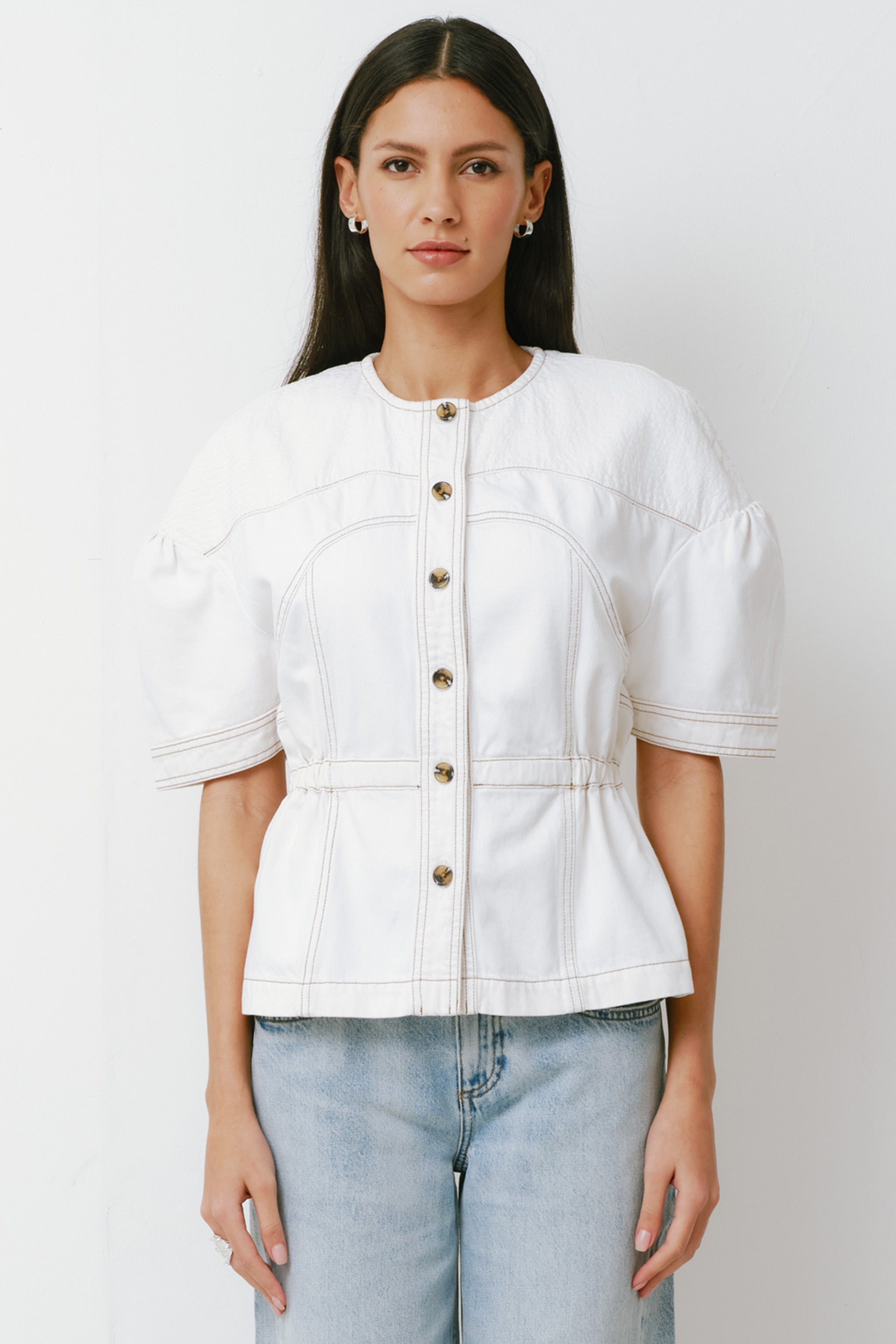 Zaha Top in White