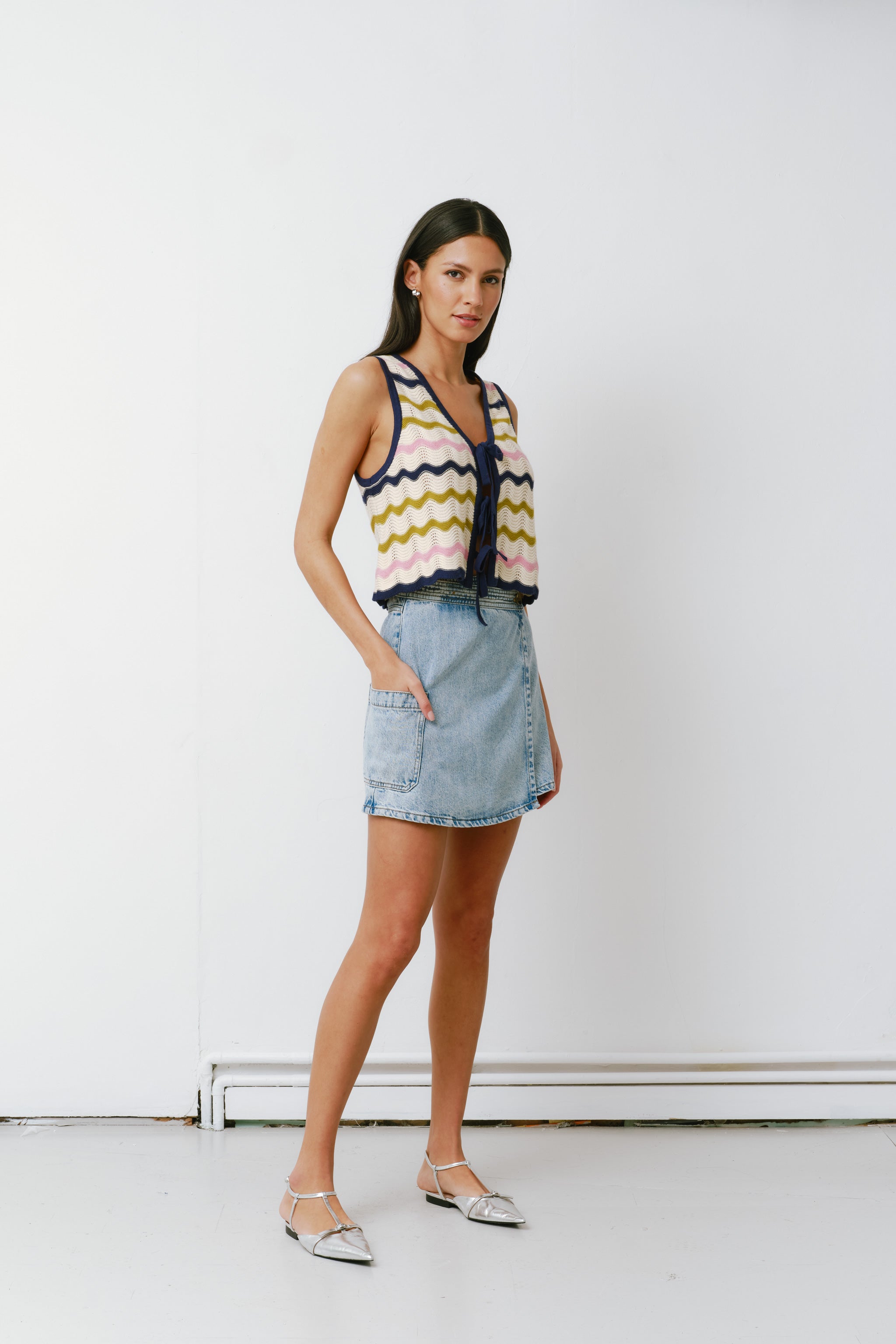Kai Wrap Skirt in Austin