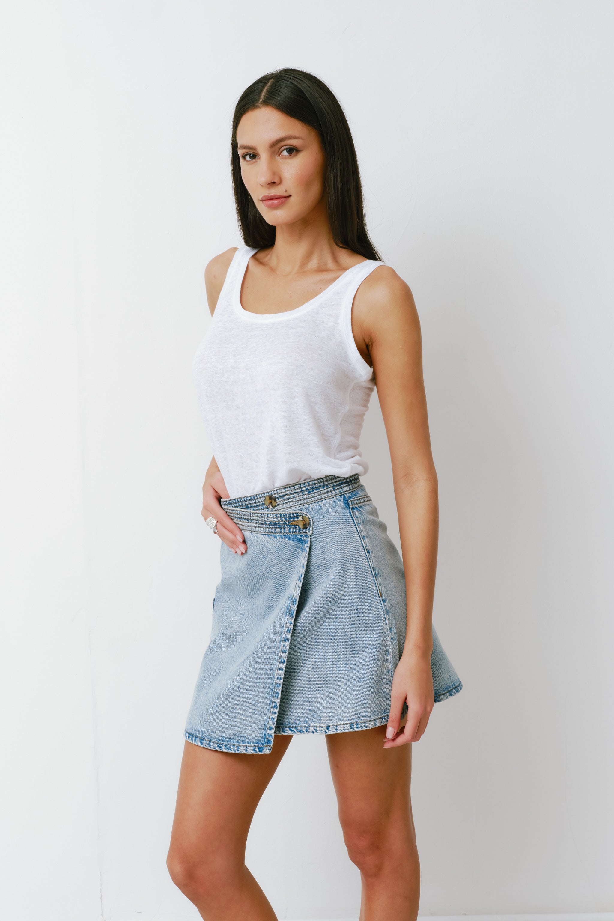 Kai Wrap Skirt in Austin