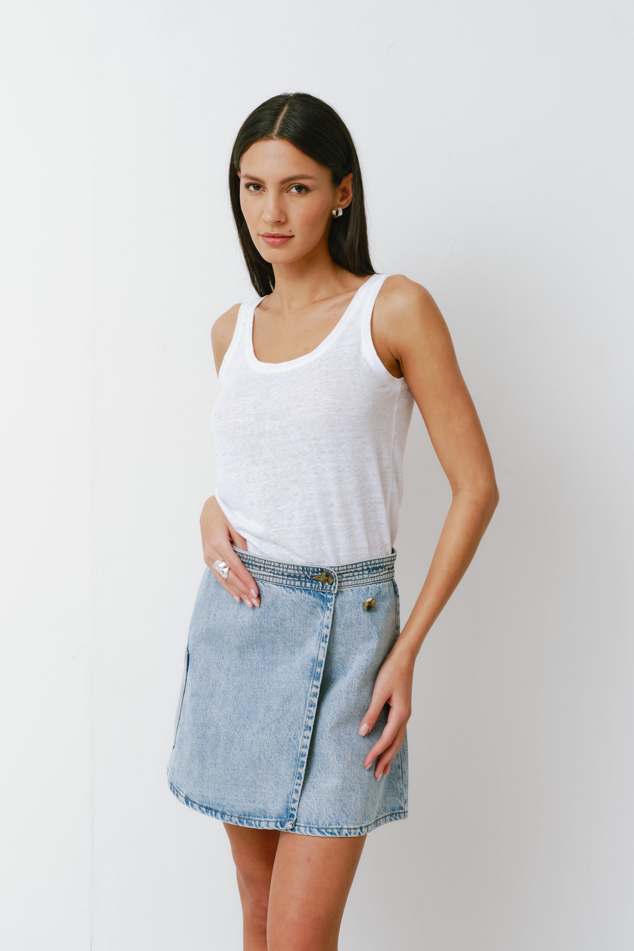 Kai Wrap Skirt in Austin