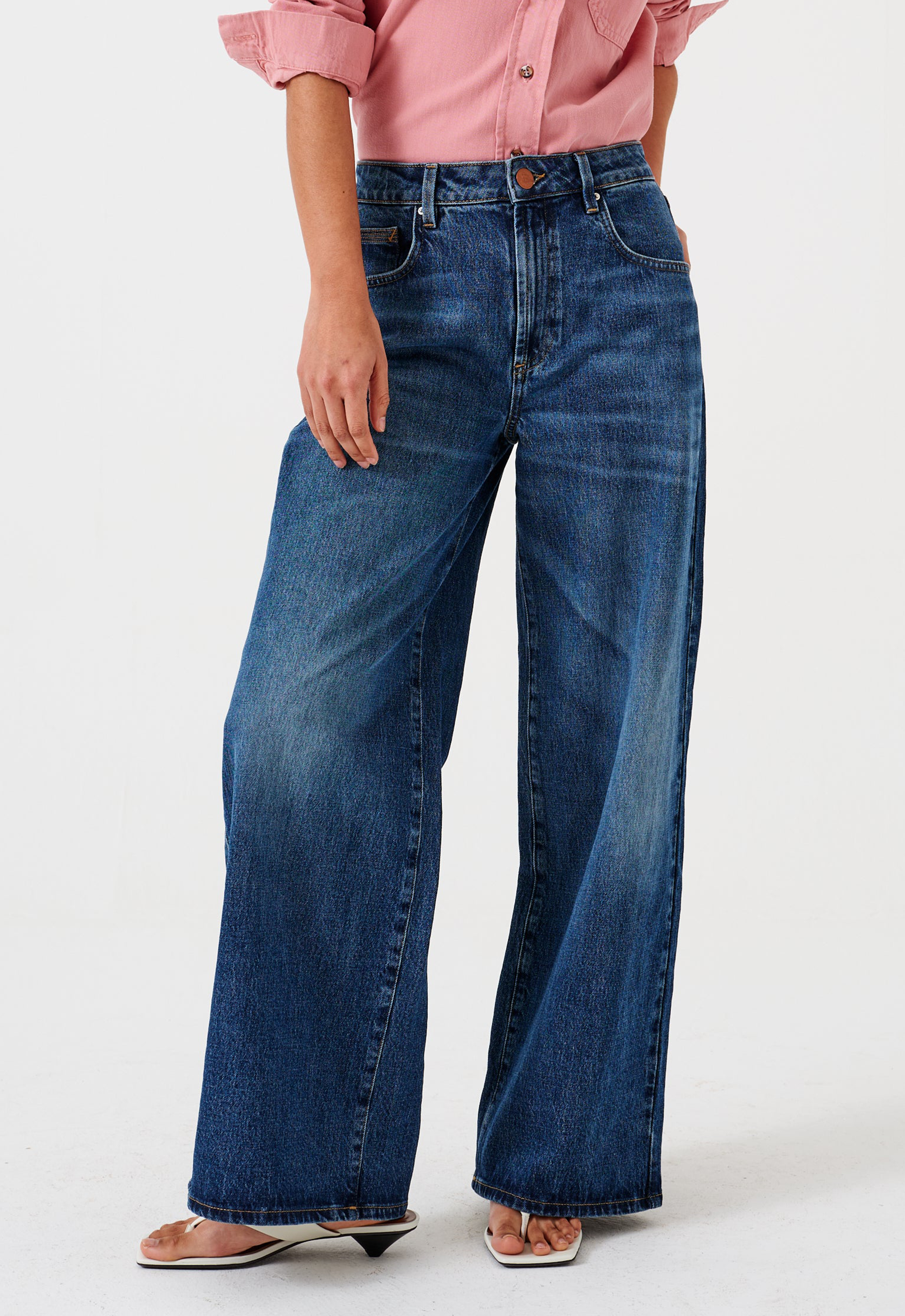 【oan】Gracie Denim Pants Gracie Jean in Idaho Vintage