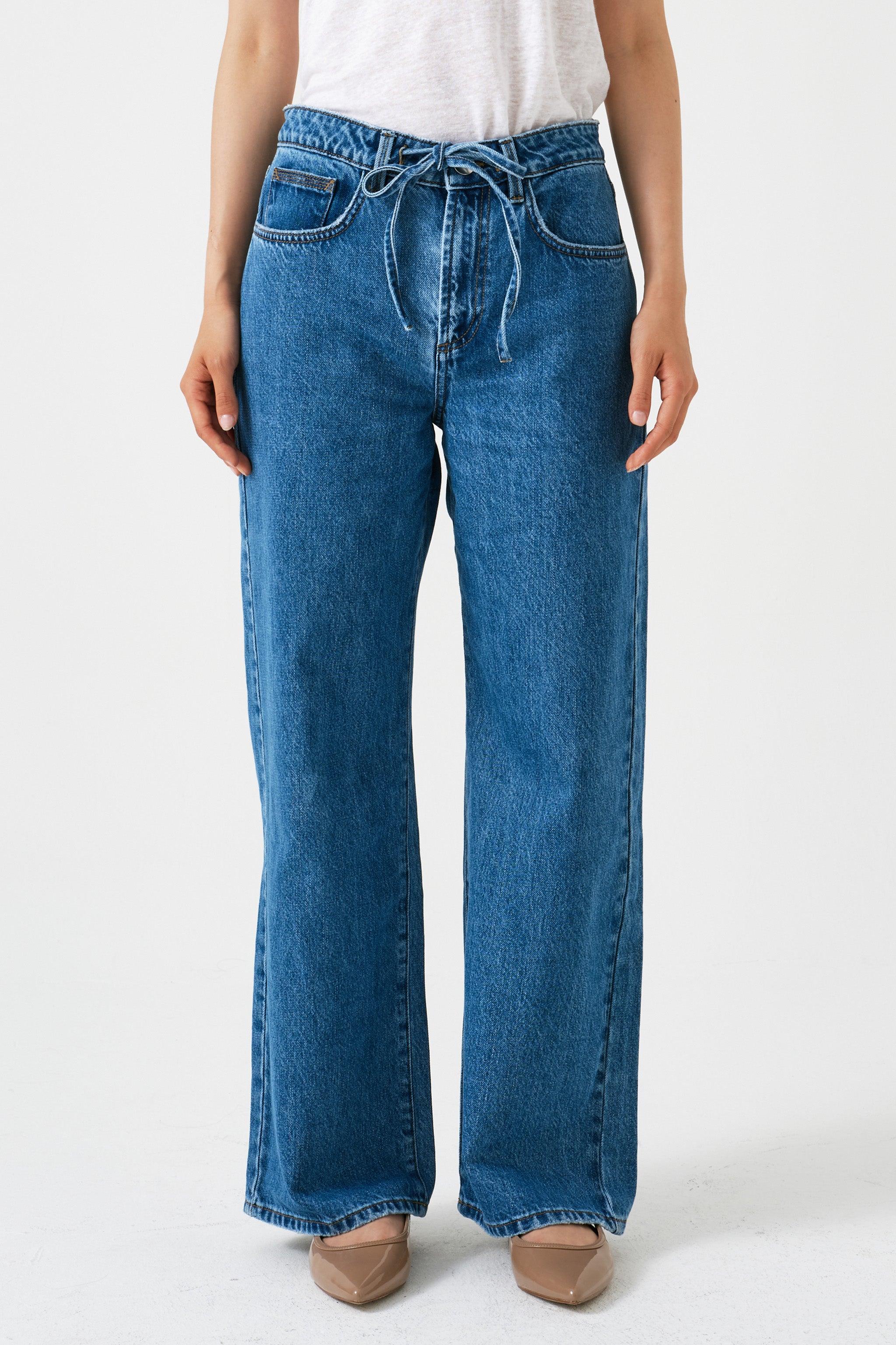 Blake Low Rise Jean in Dark Weekender