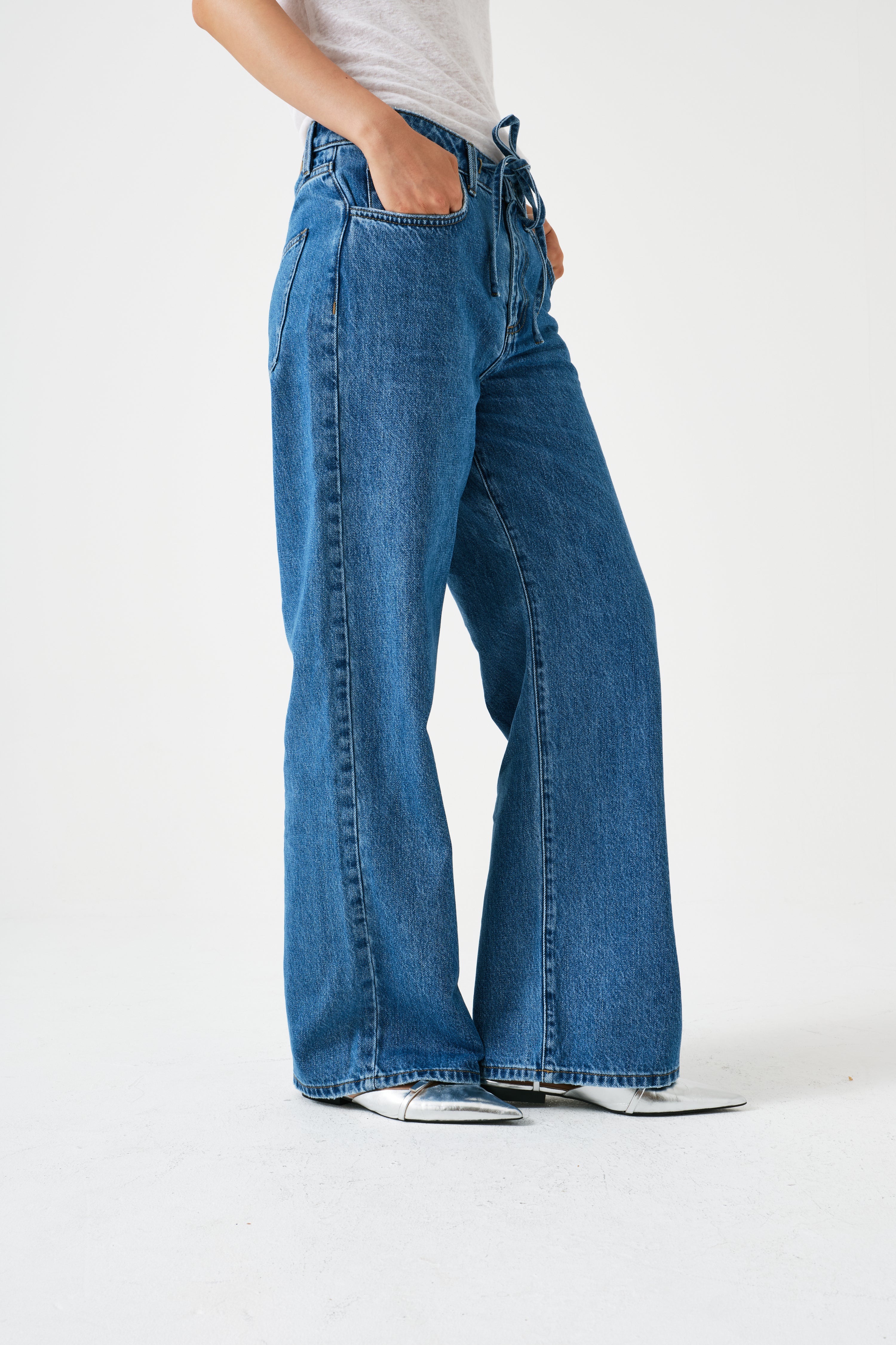 Blake Low Rise Jean in Dark Weekender