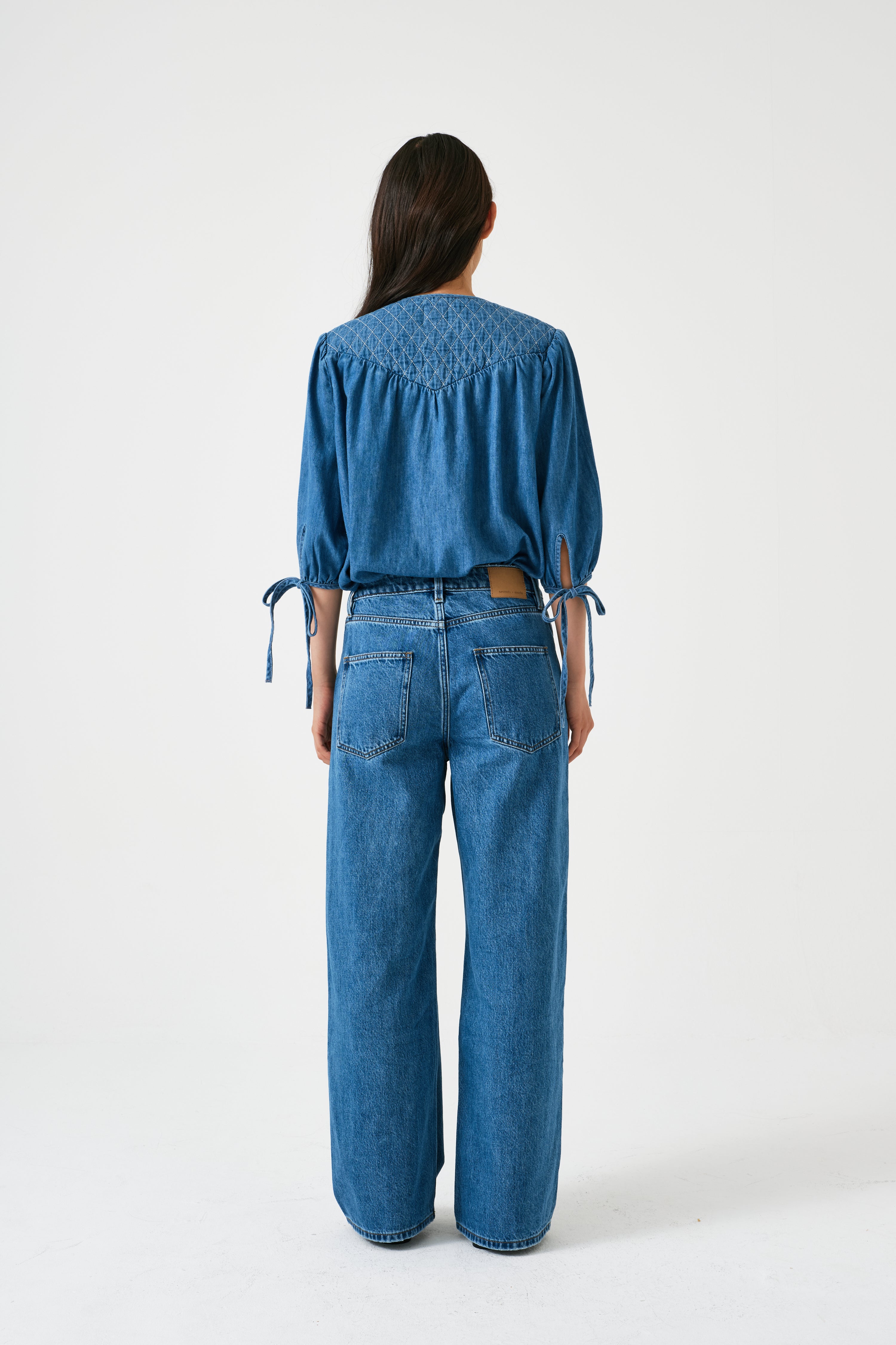 Blake Low Rise Jean in Dark Weekender