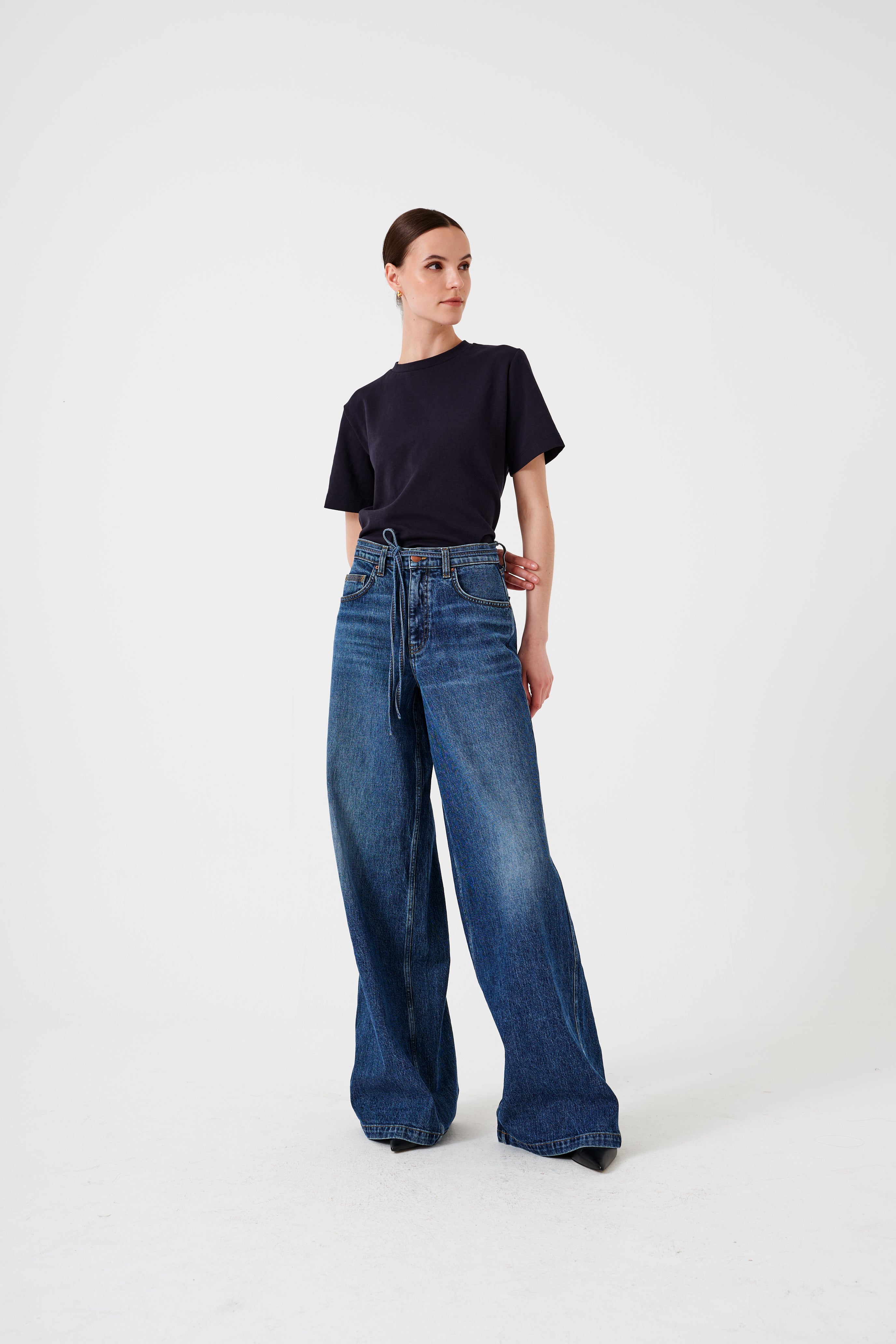 Bay Wide Leg Jean in Idaho