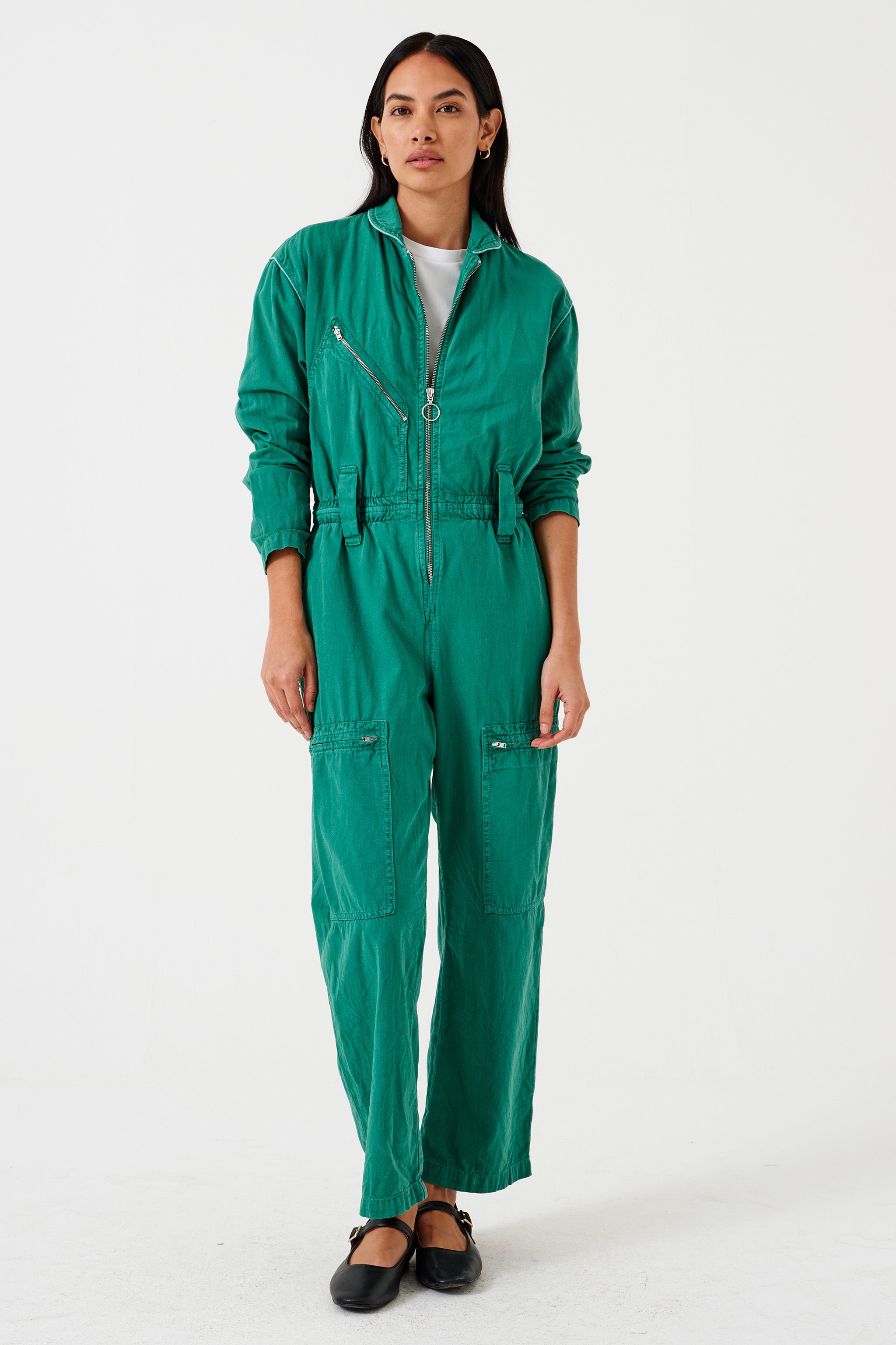 Amelia All in One in Jade Green