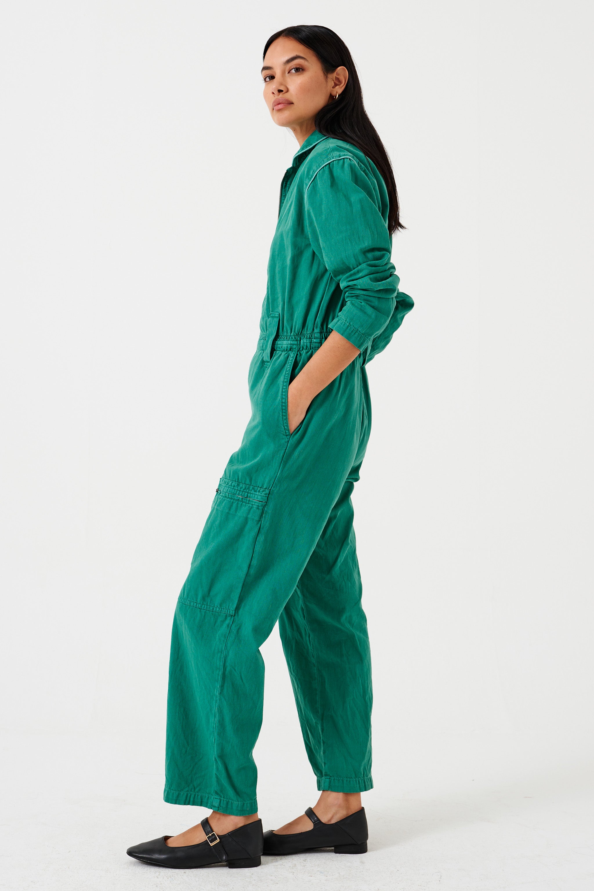 Amelia All in One in Jade Green