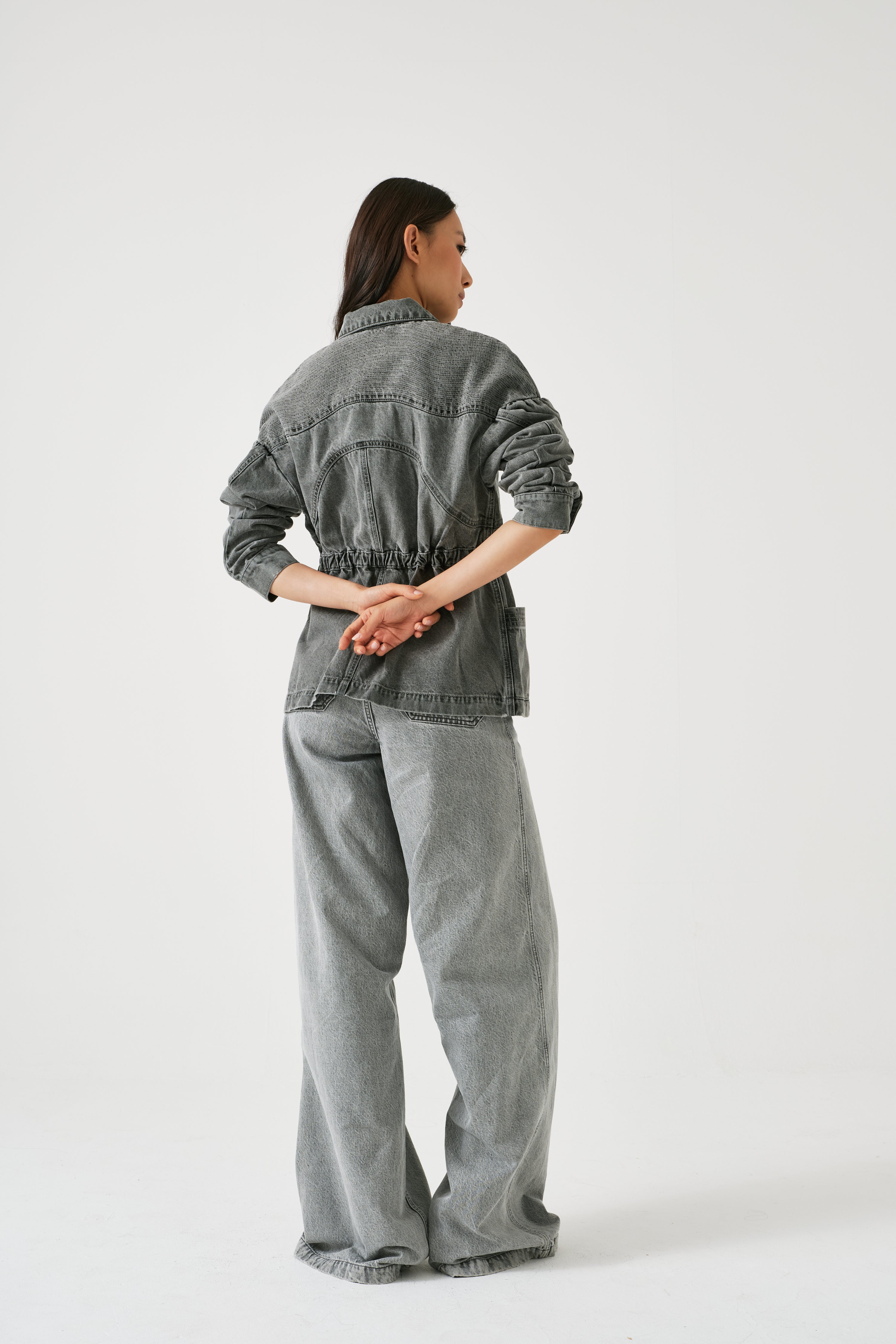 Zaha Jacket in Steel