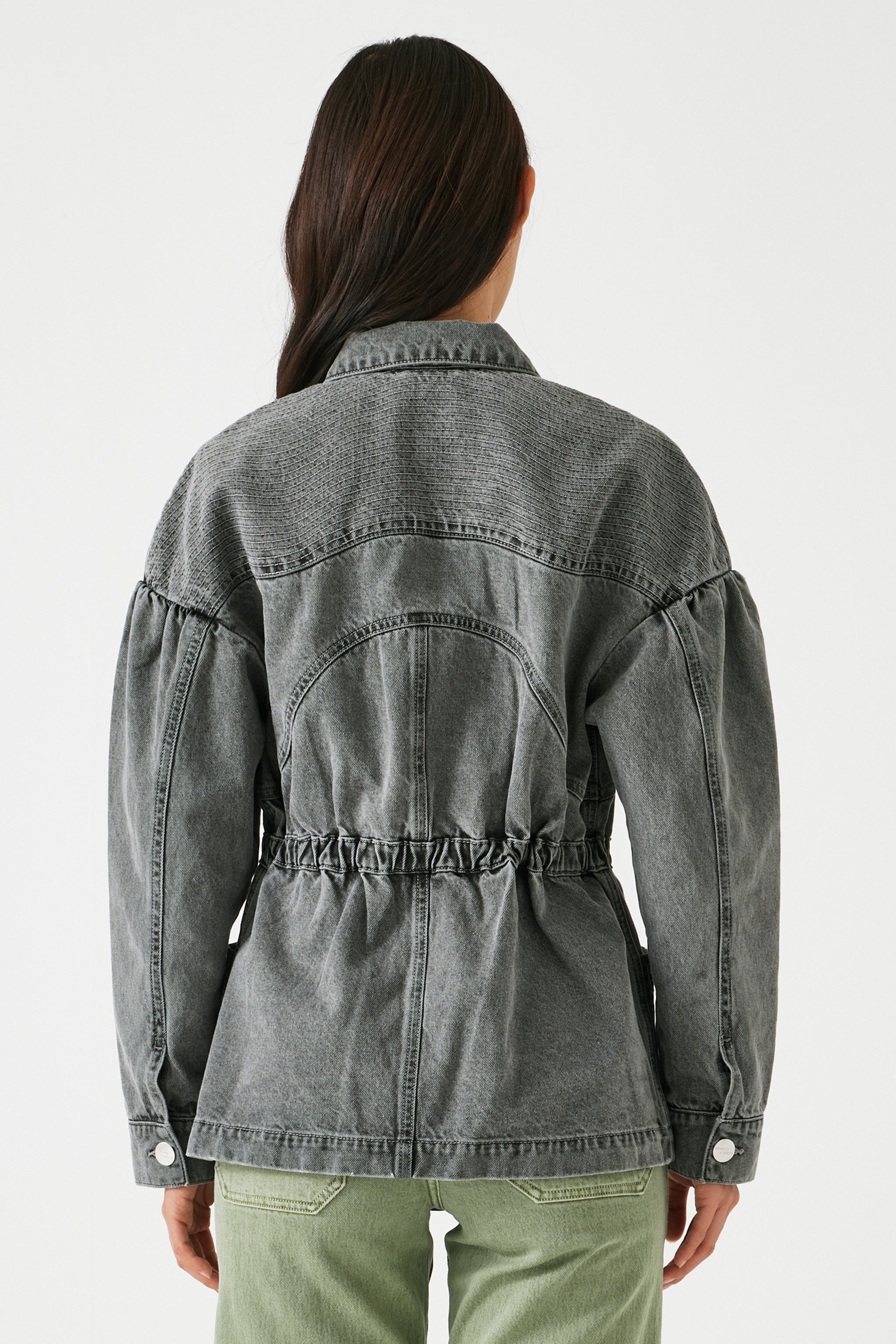 Zaha Jacket in Steel