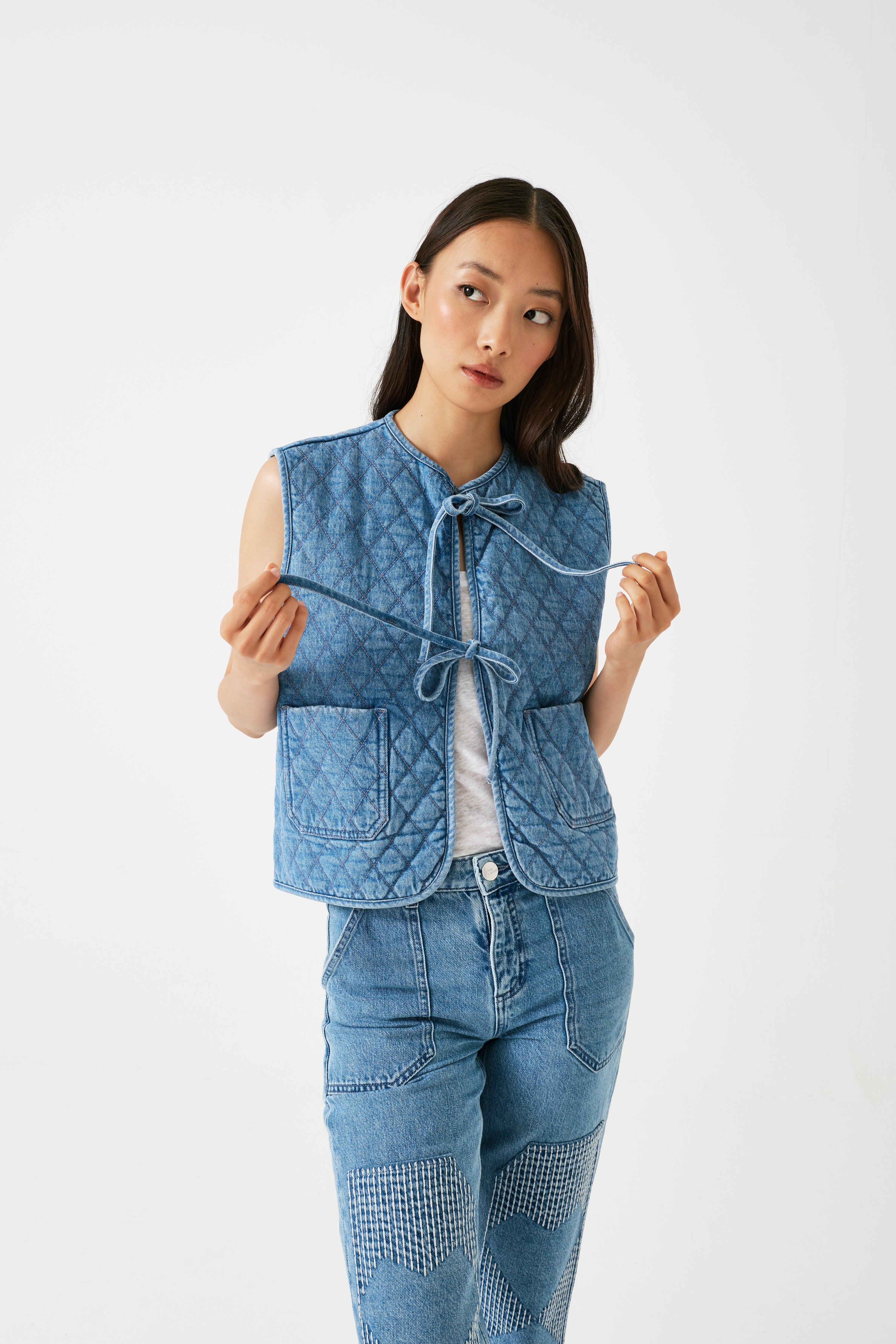 Aria Vest in Rodeo