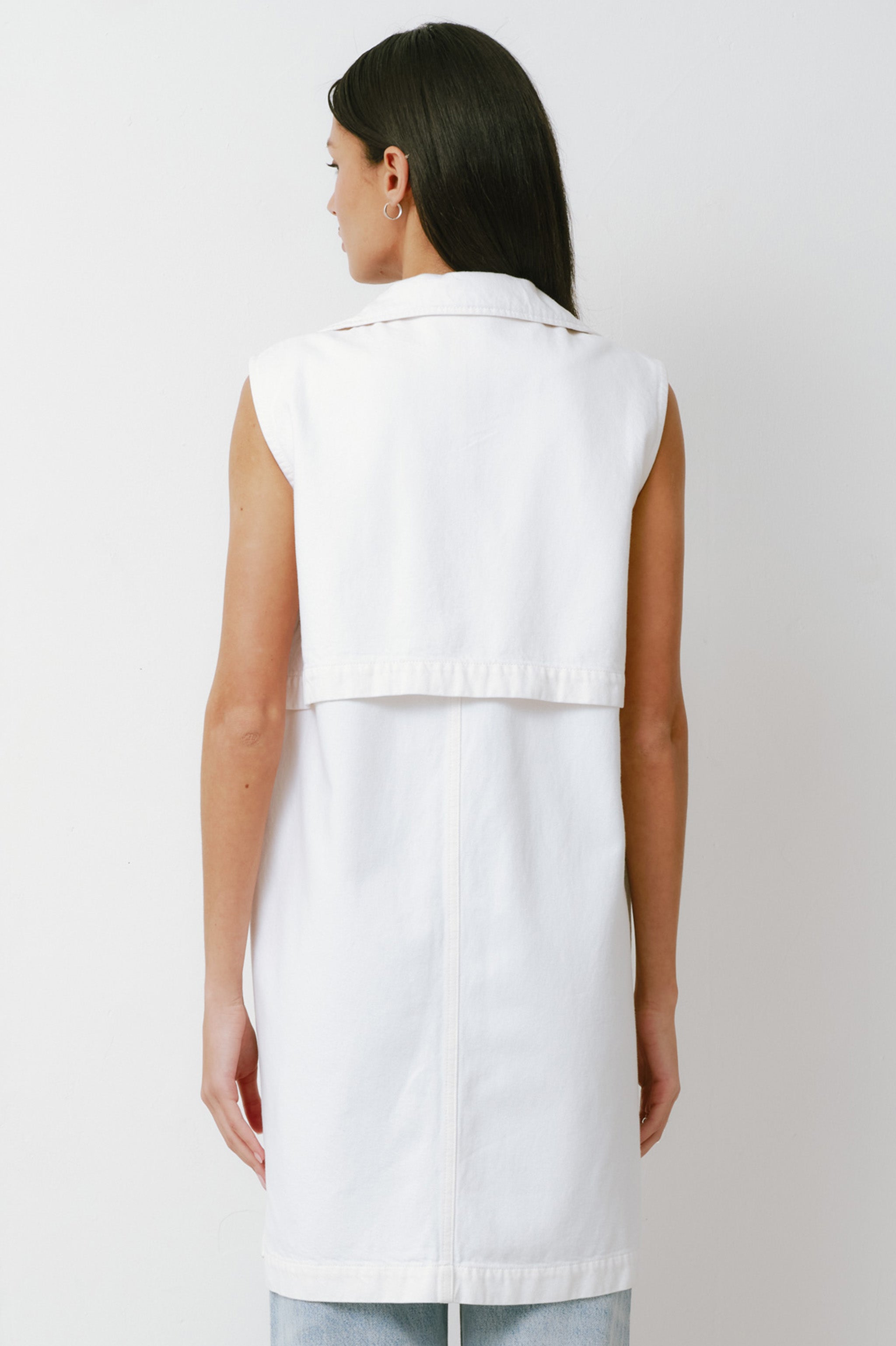 Kaia Blazer in White