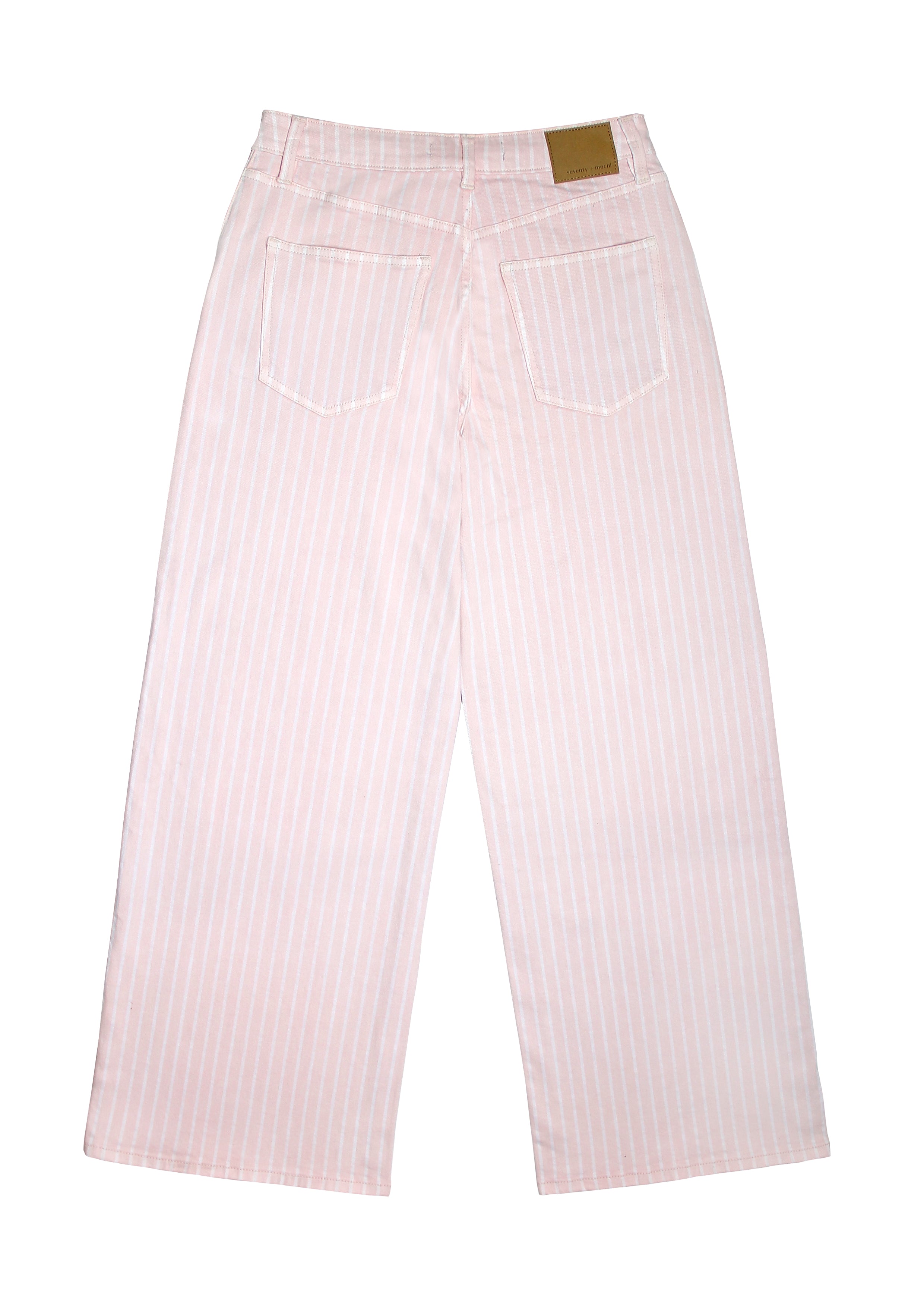 Blake Low Rise Jean in Pink Dawn Wide Stripe