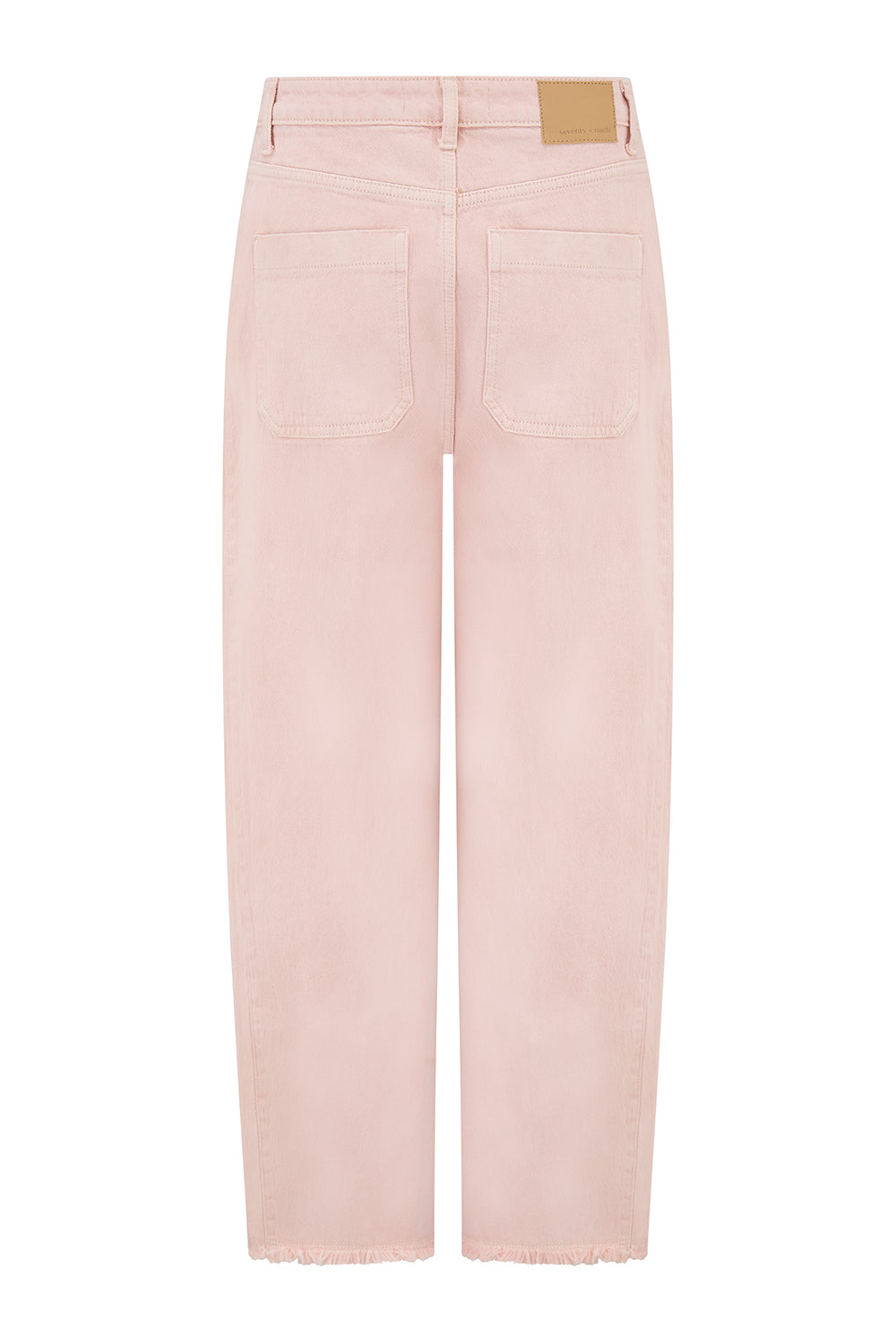 Bo Barrel Leg Jean in Cloud Peony Pink