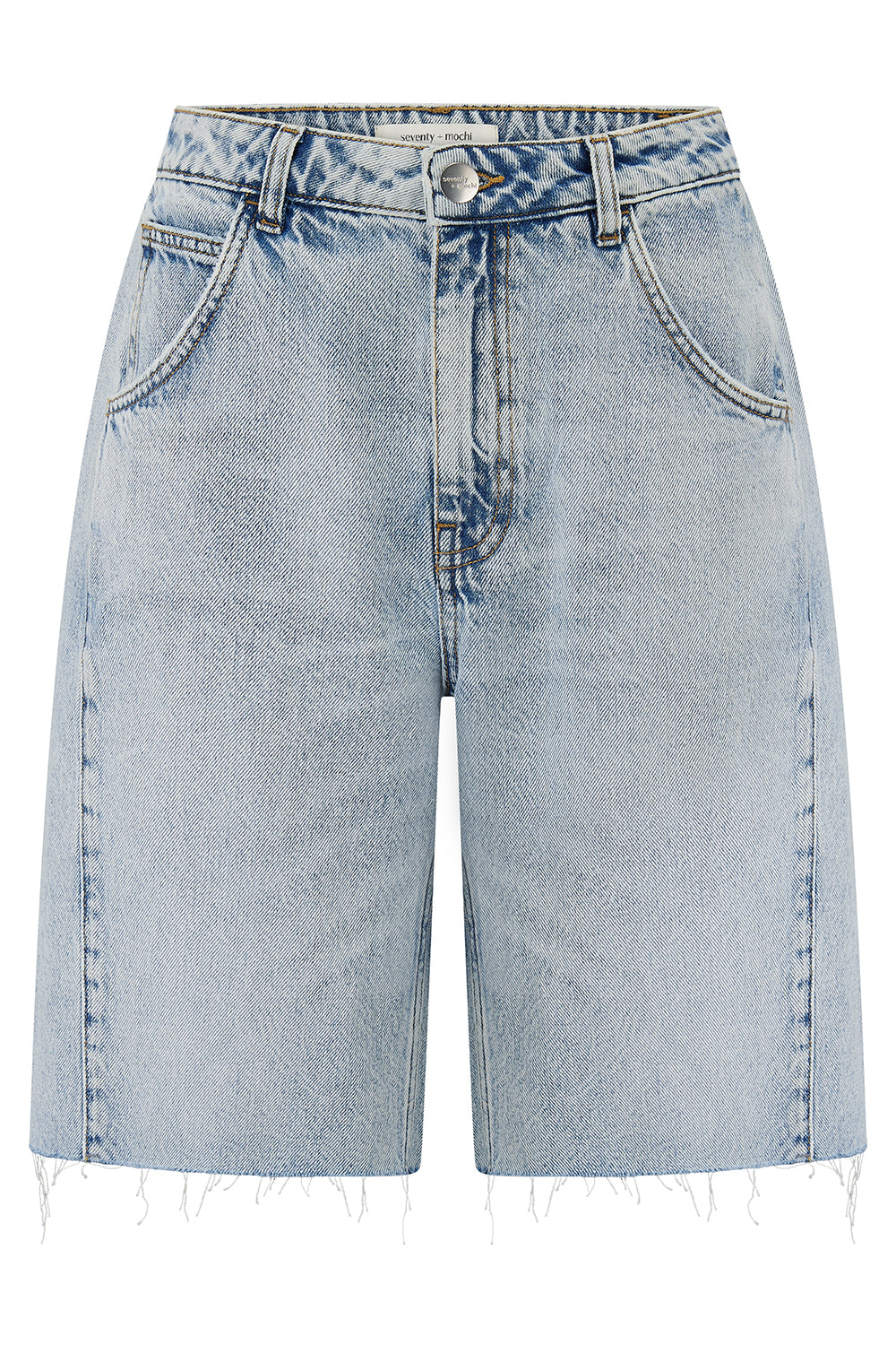 Bo Twisted Denim Short in Austin