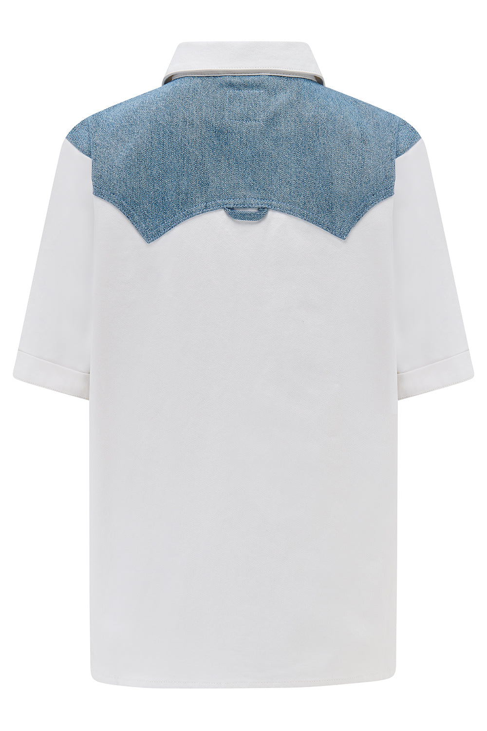 Eva Denim Shirt in Two Tone
