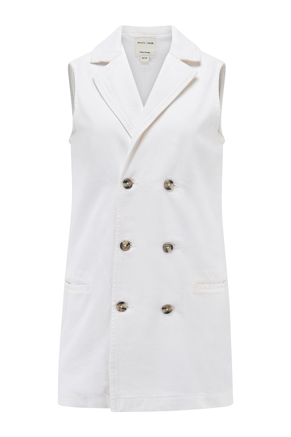 Kaia Blazer in White