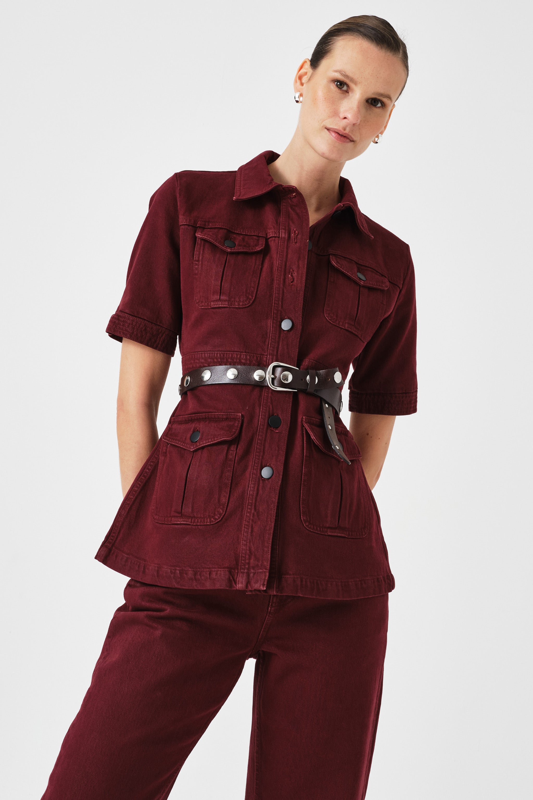 Ani Jacket in Mulberry