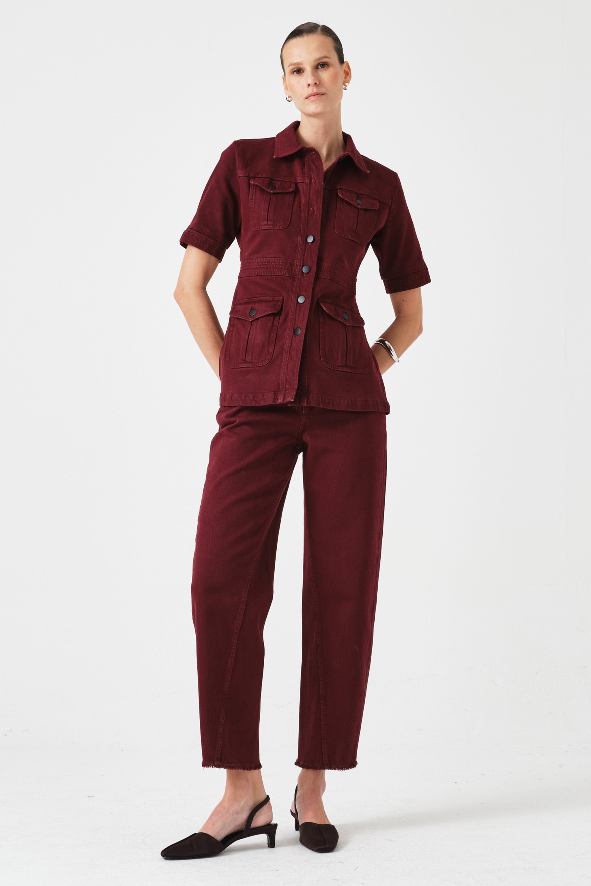 Ani Jacket in Mulberry