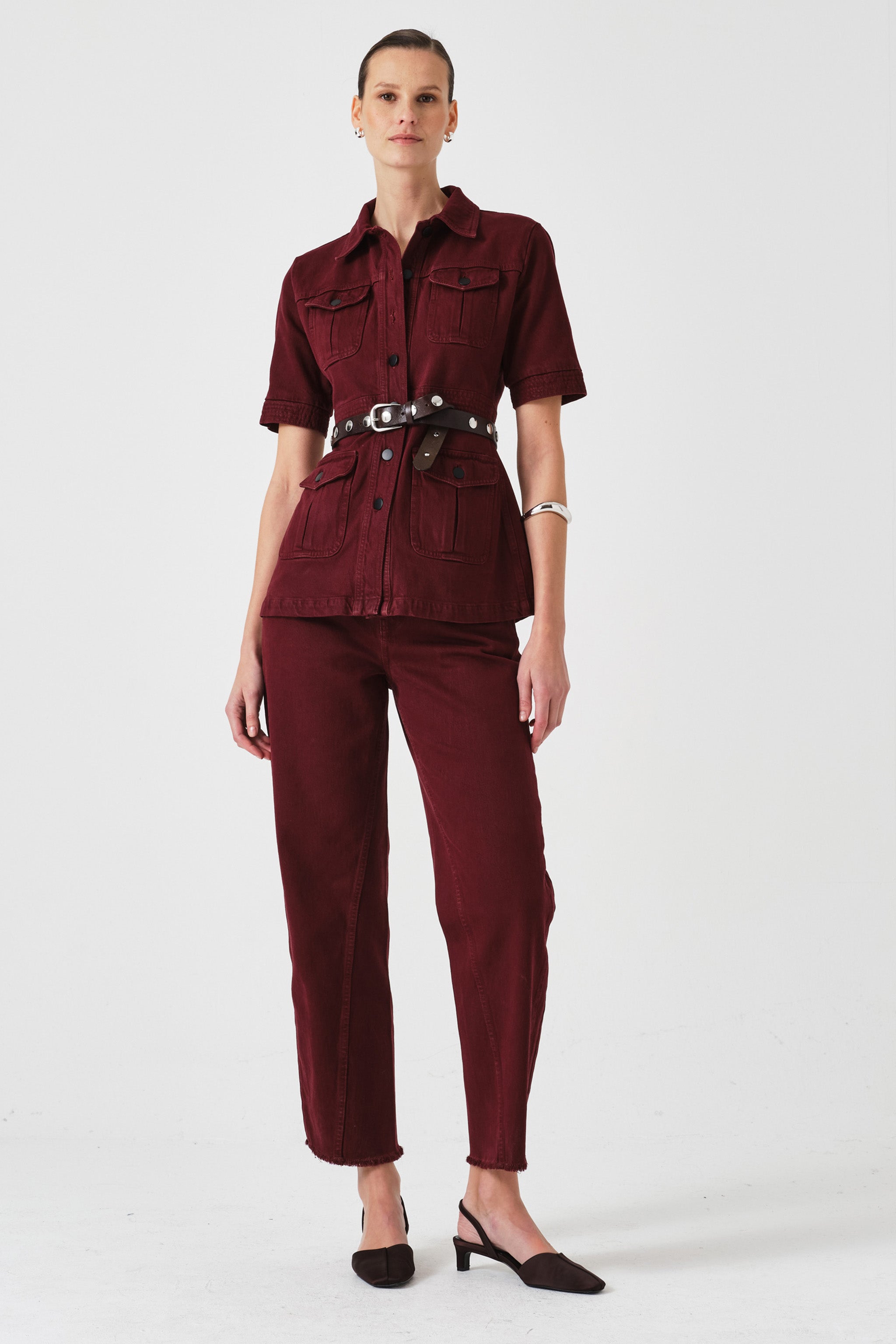 Ani Jacket in Mulberry