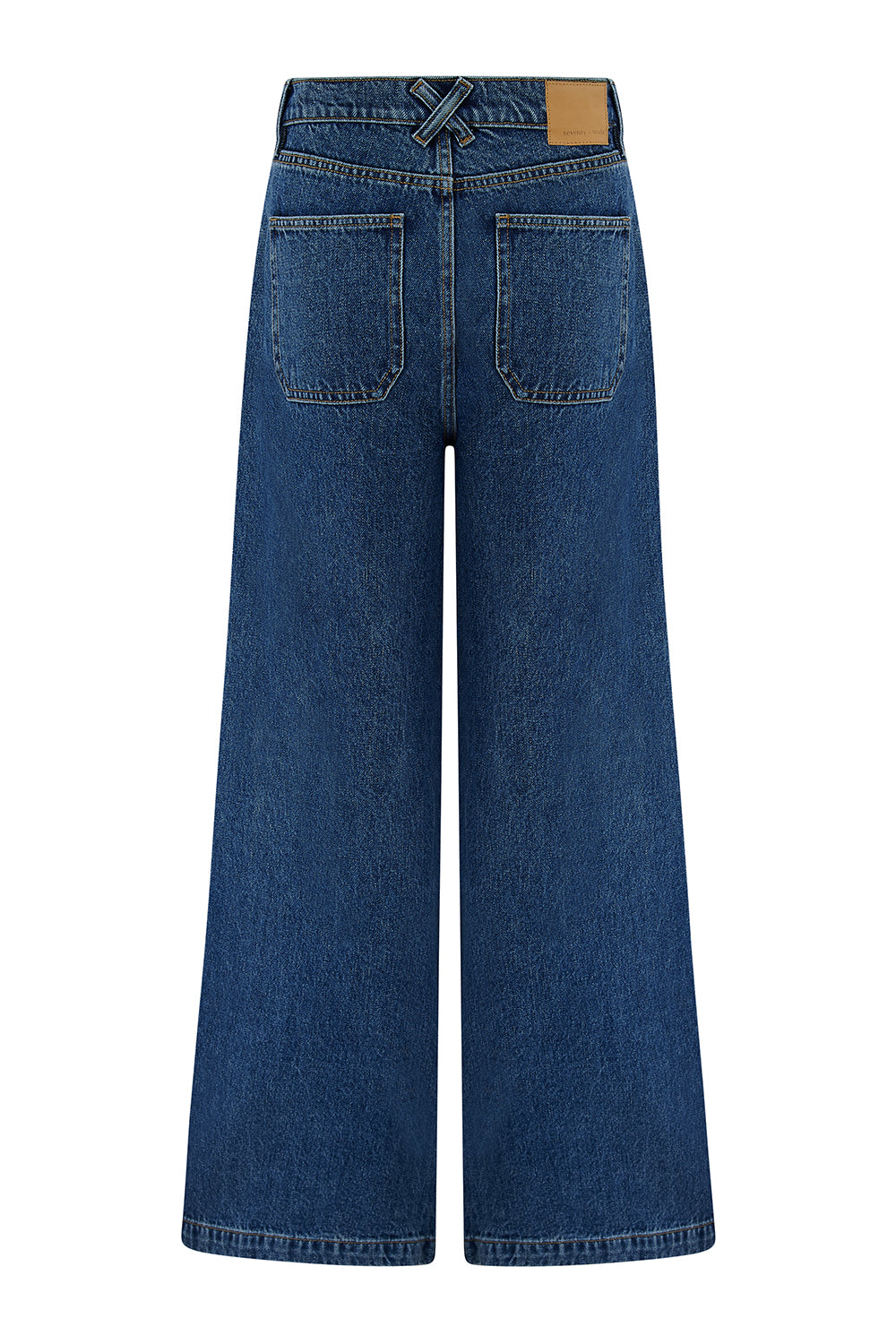 Bay Wide Leg Jean Two Tone in Phoenix