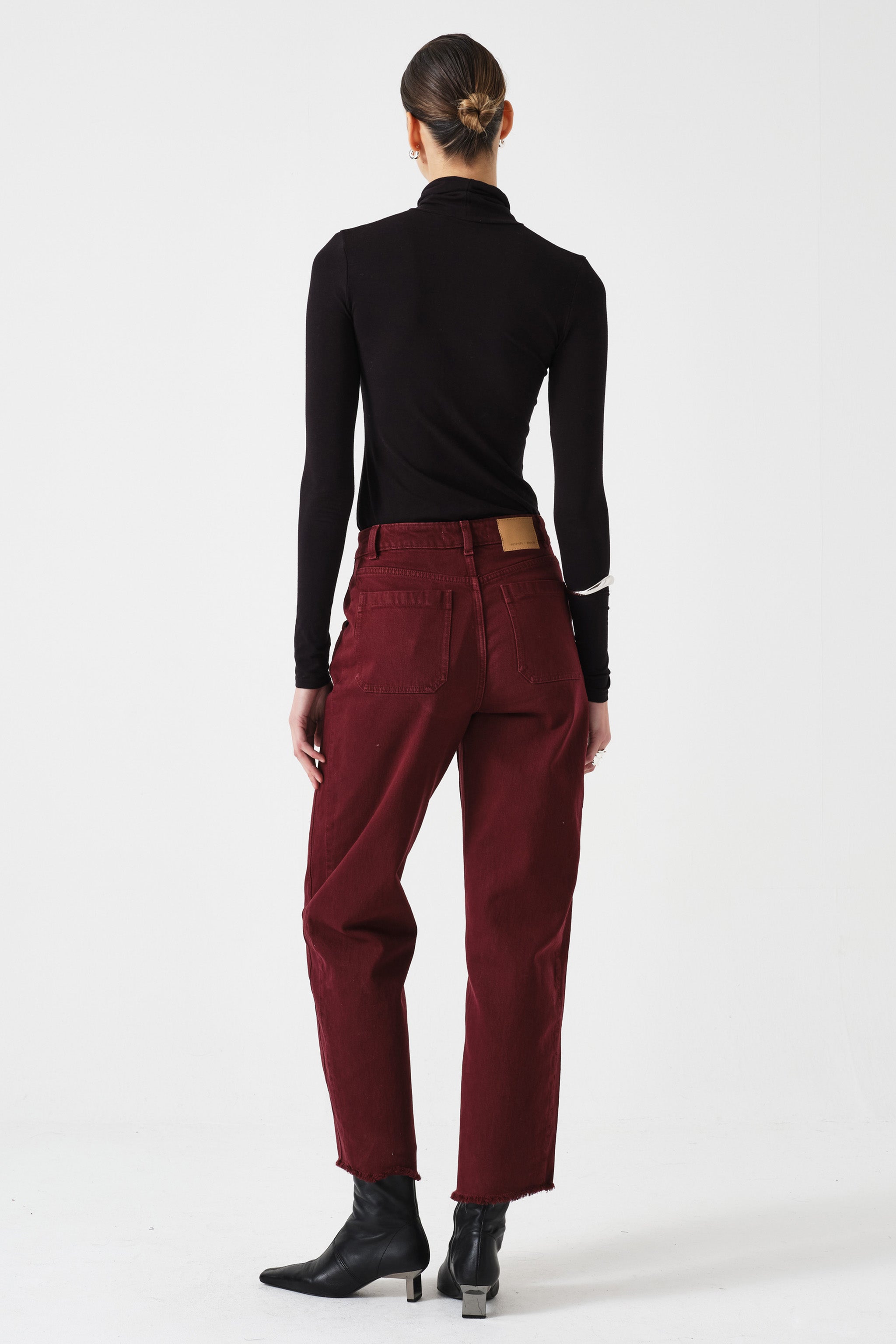 Bo Jean Twisted in Mulberry