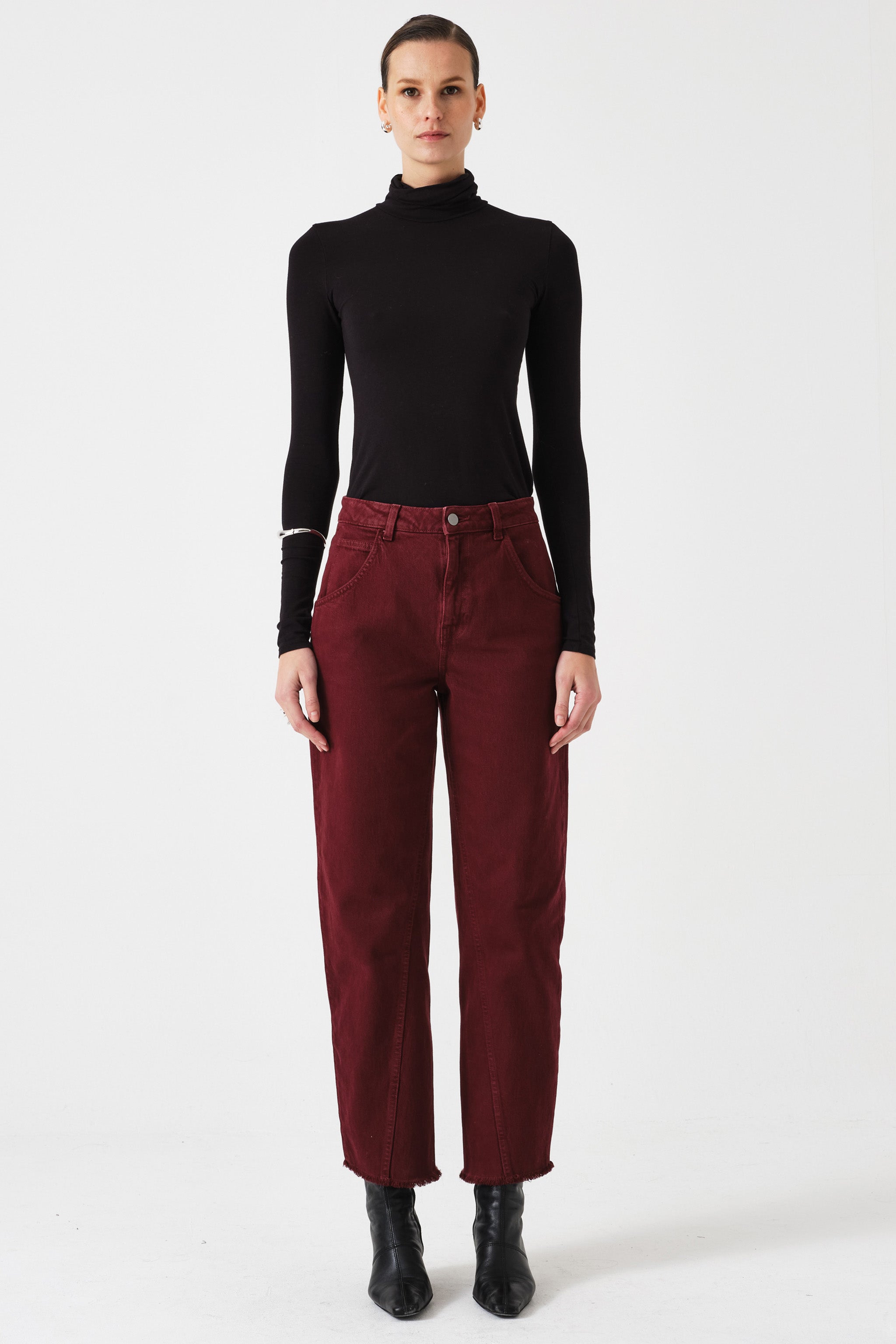 Bo Jean Twisted in Mulberry