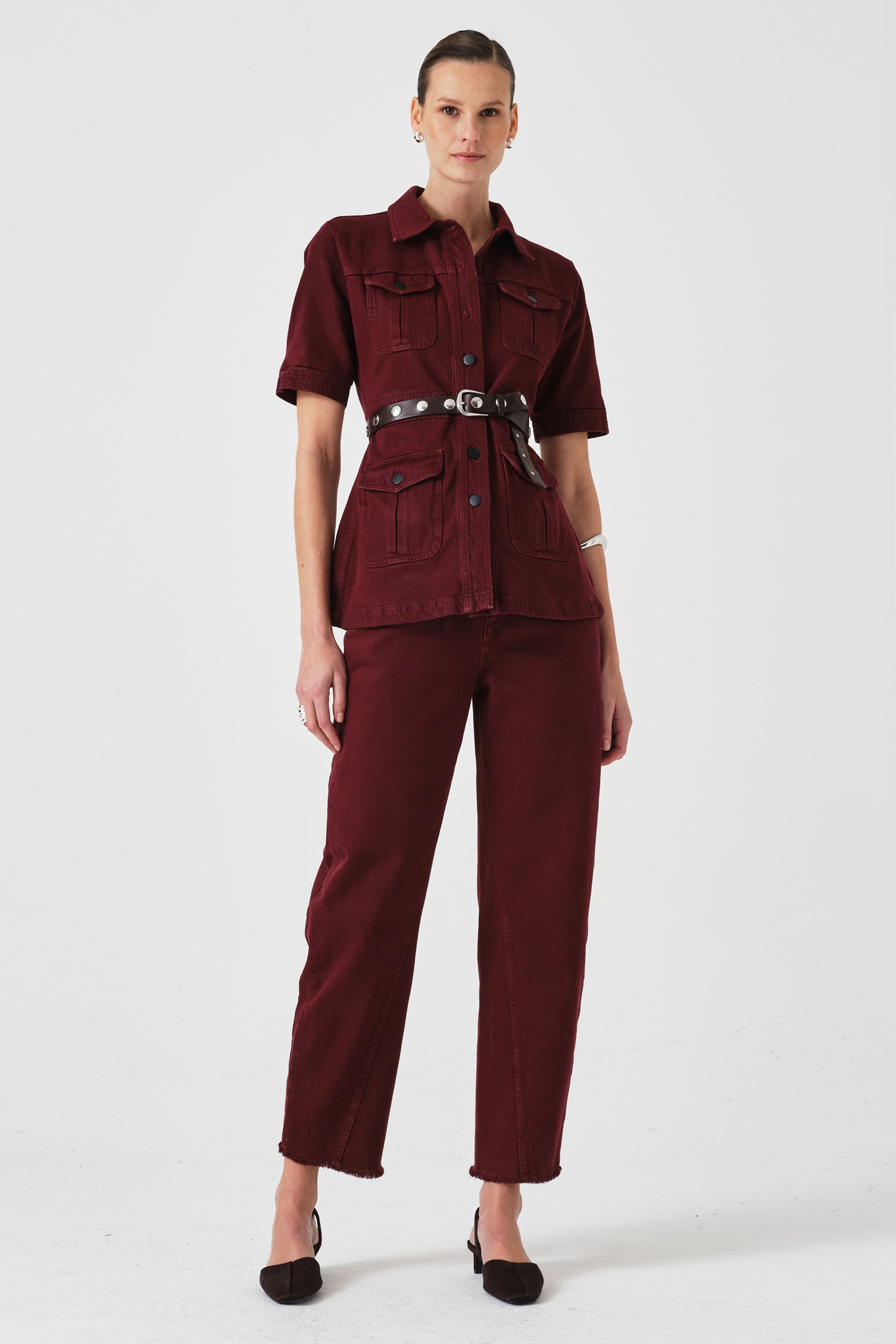 Bo Jean Twisted in Mulberry