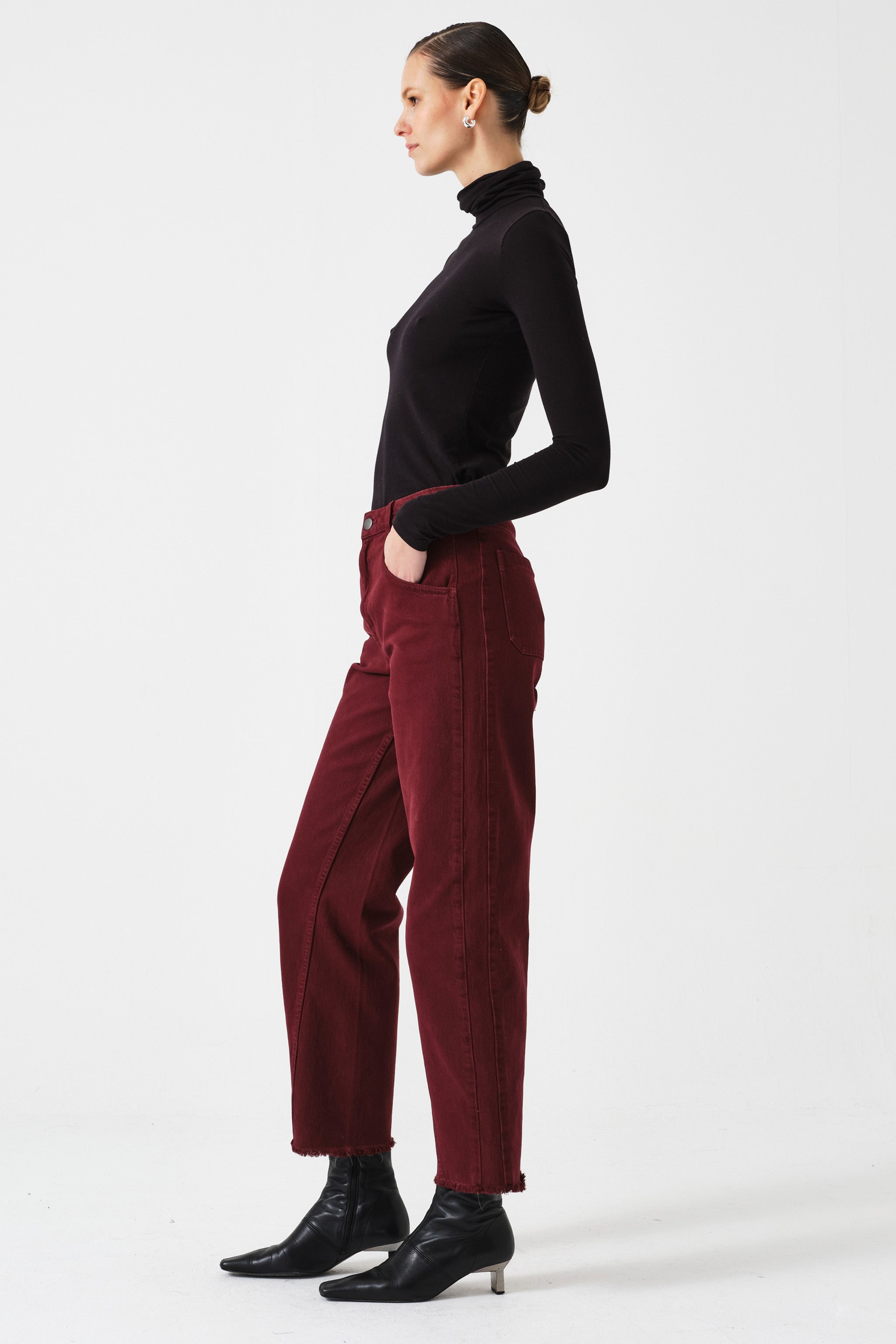 Bo Jean Twisted in Mulberry