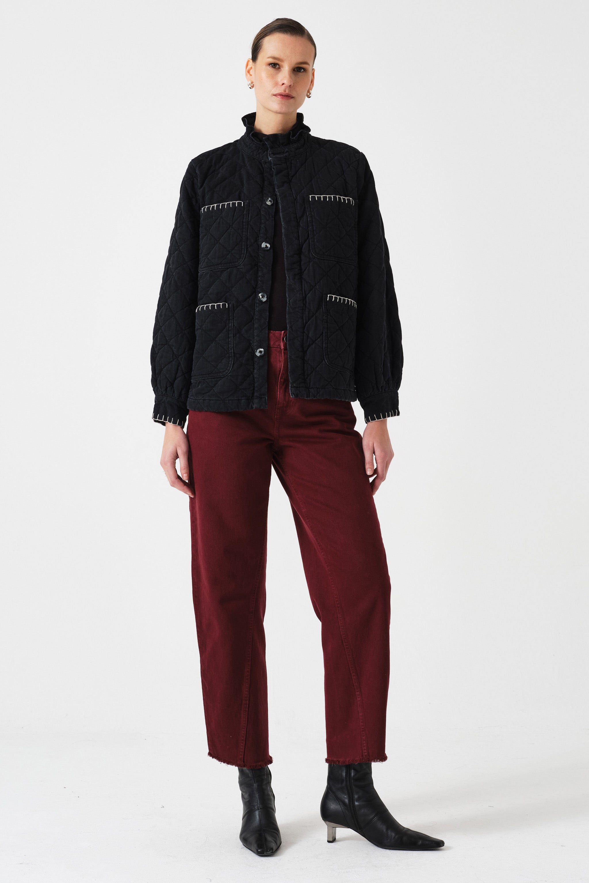 Bo Jean Twisted in Mulberry