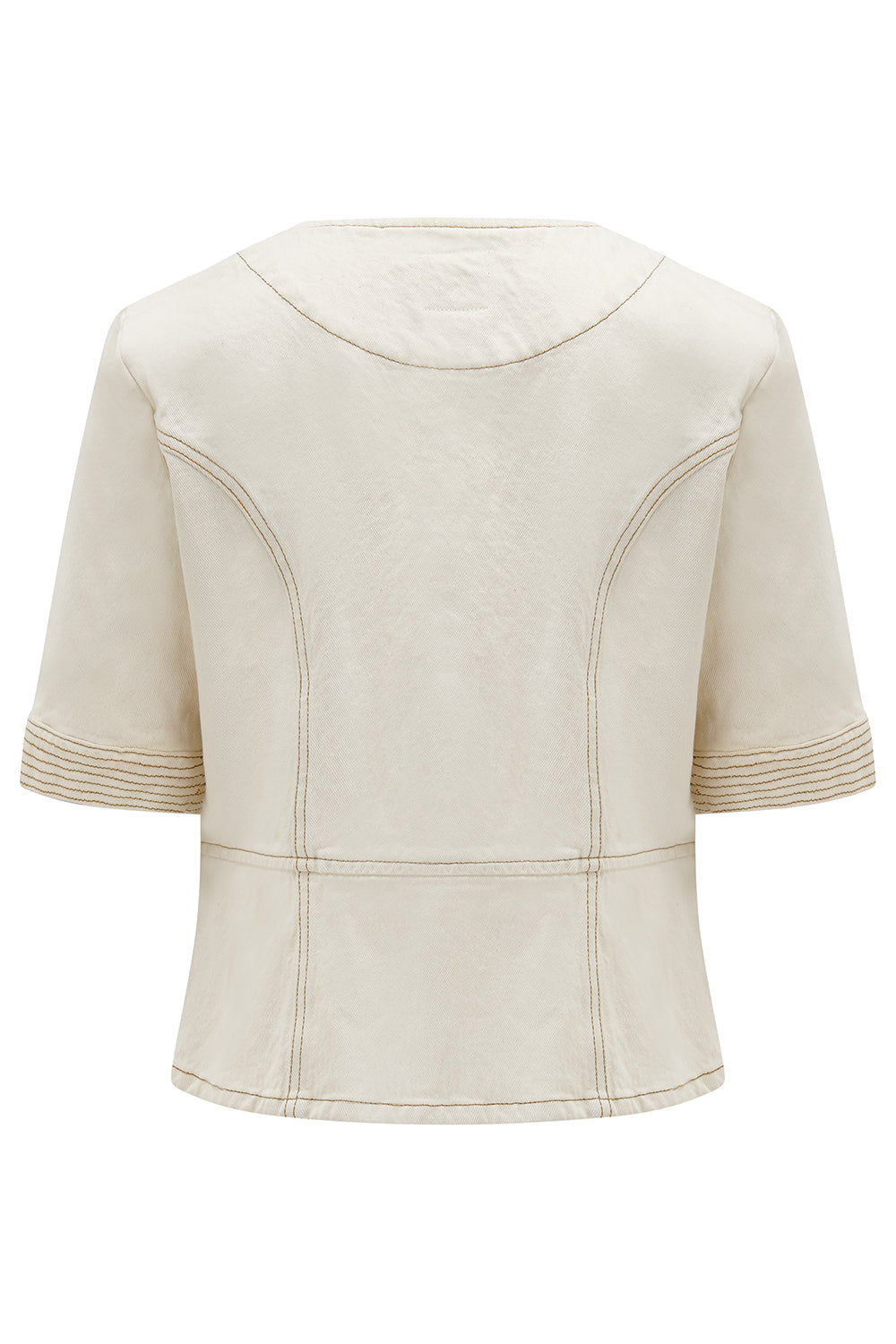 Lea Top in Ecru