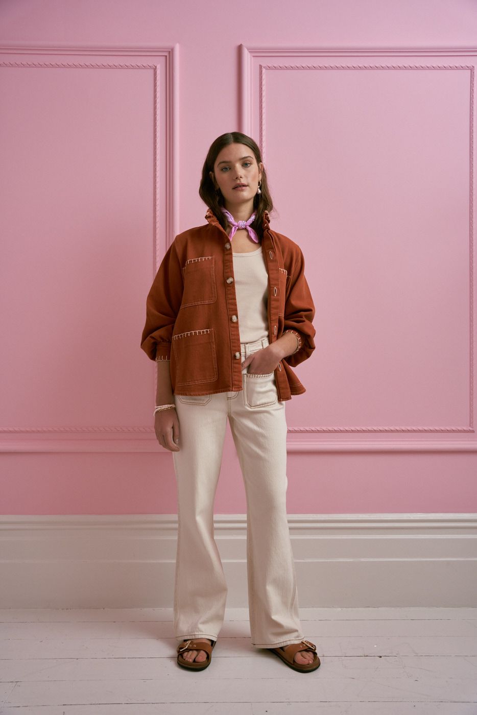 Pablo Jacket in Caramel - seventy + mochi