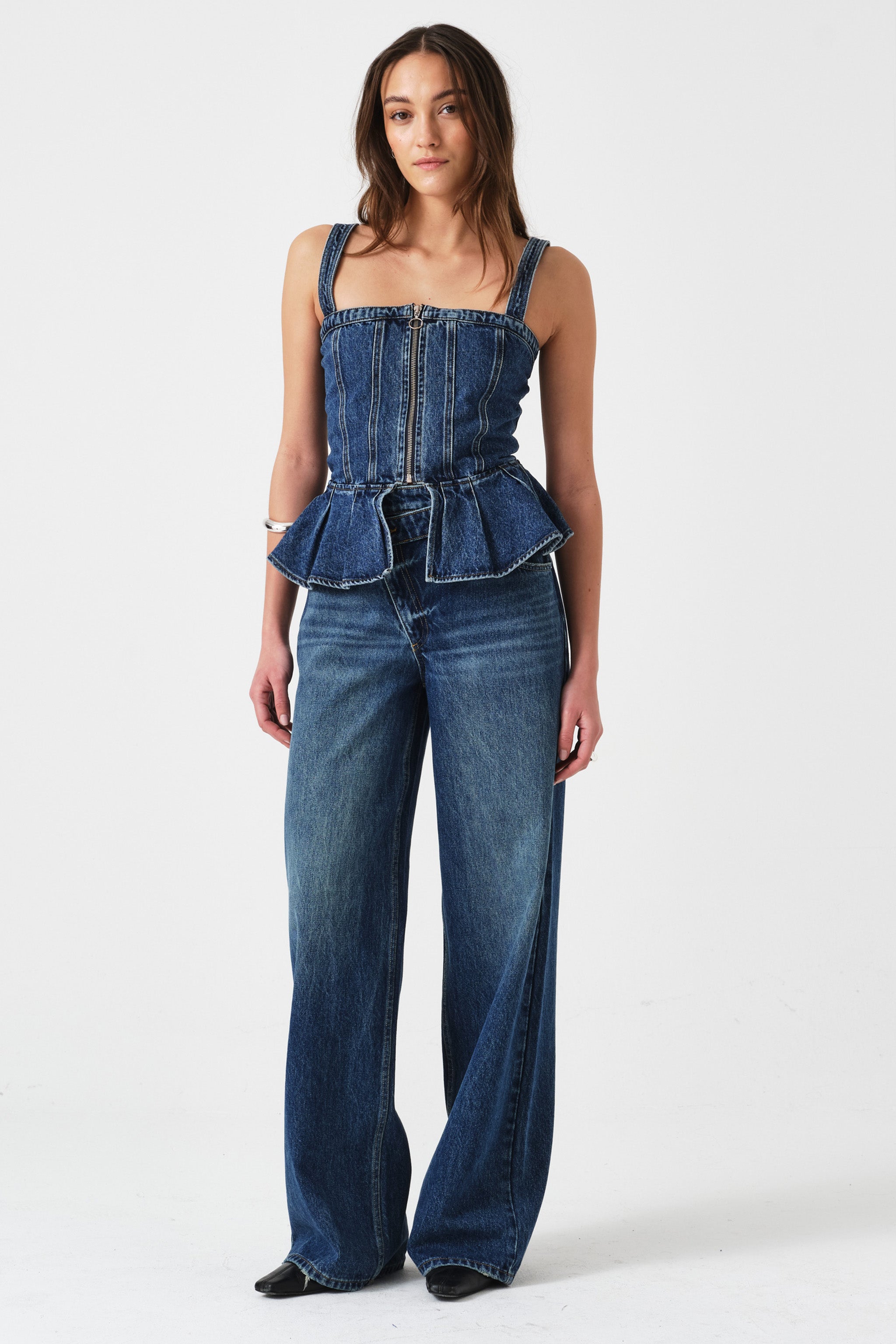 Mila Peplum Top in Phoenix